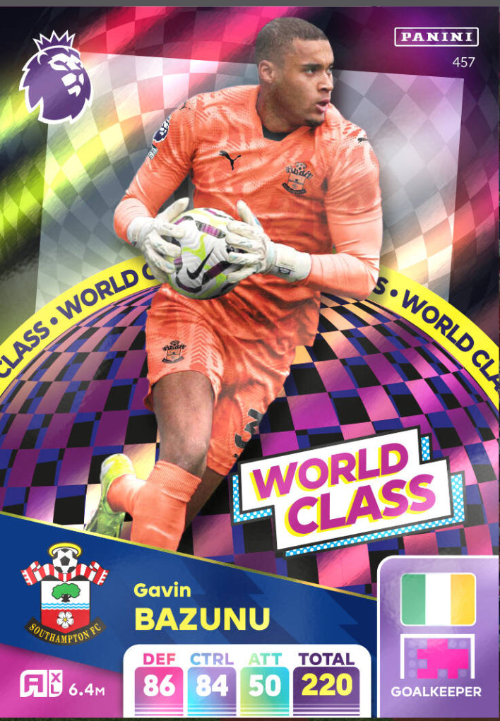 Panini Adrenalyn XL 2024/25 - 457 - Gavin Bazunu - World Class