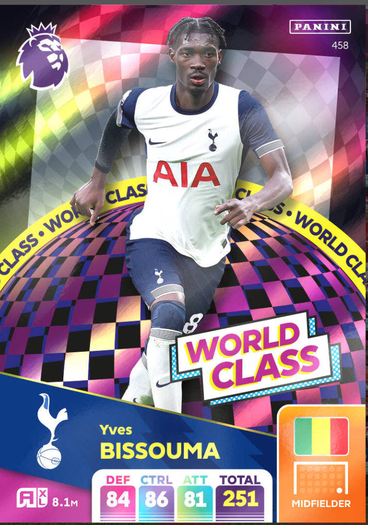 Panini Adrenalyn XL 2024/25 - 458 - Yves Bissouma - World Class