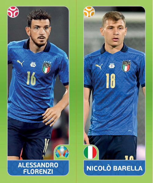 Euro 2020 - 034 - Alessandro Florenzi & Nicolo Barella