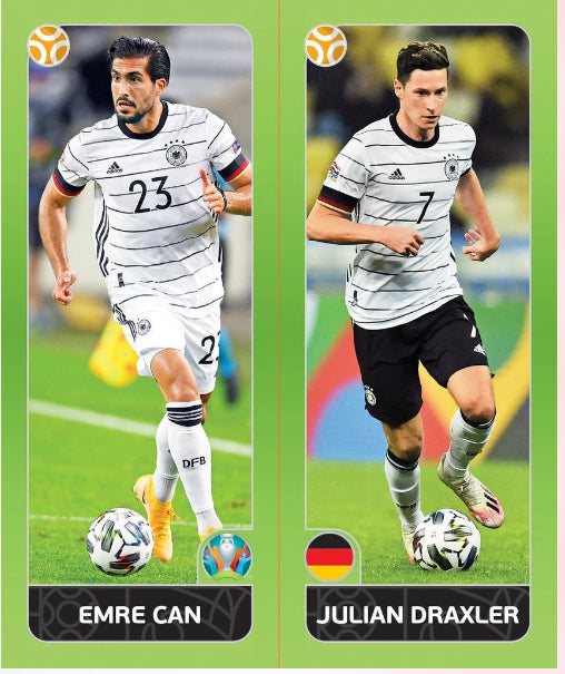 Euro 2020 - 600 - Emre Can & Julian Draxler