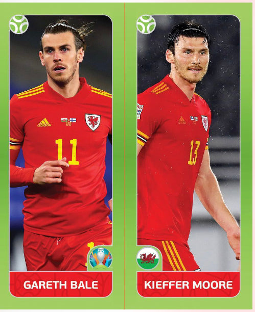 Euro 2020 - 097 - Gareth Bale & Kieffer Moore