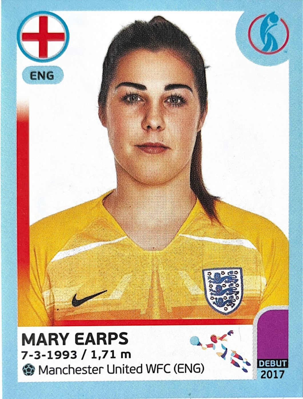 Panini Women's Euro 2022 - 032 - Mary Earps