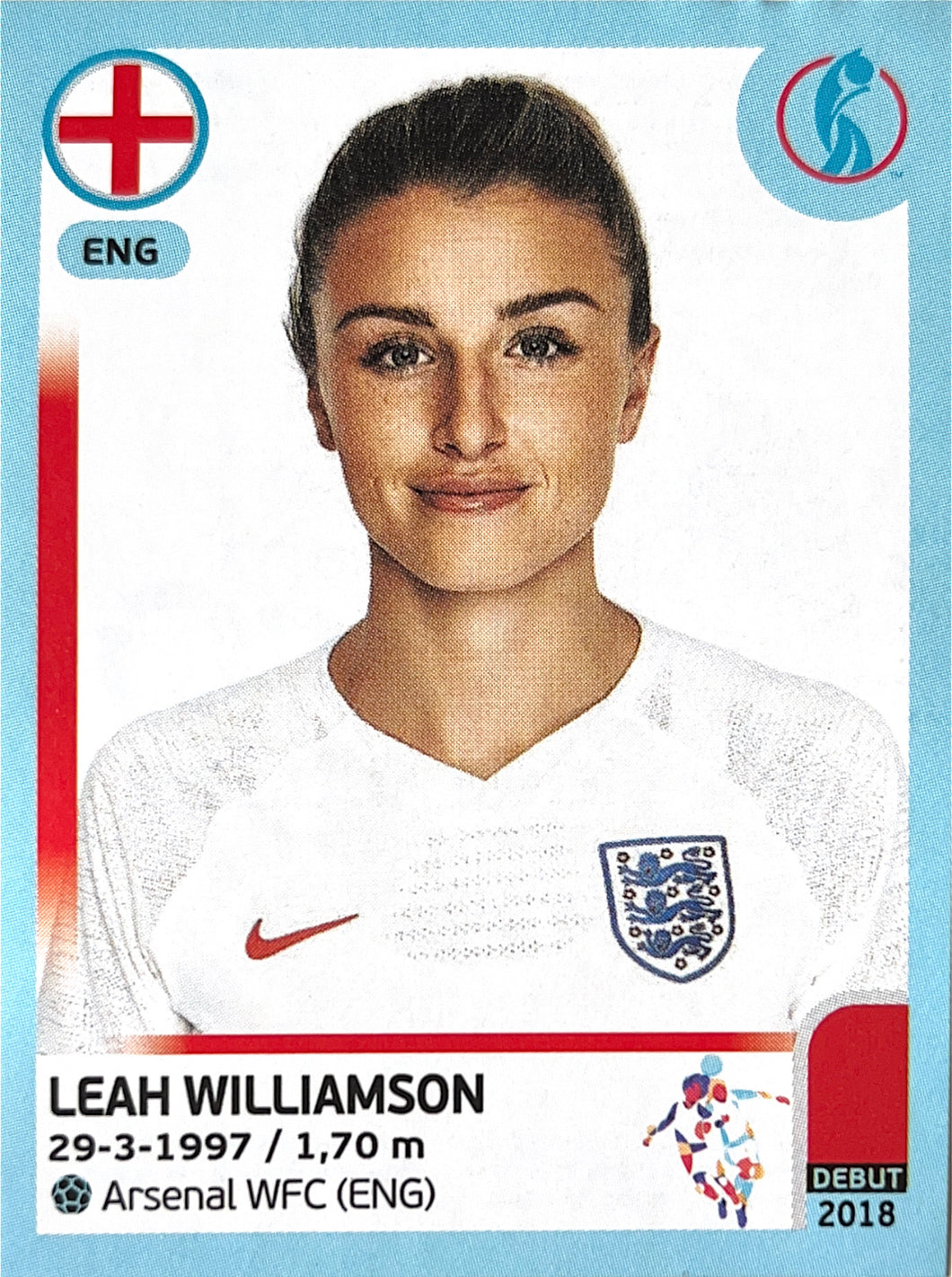 Panini Women's Euro 2022 - 035 - Leah Williamson