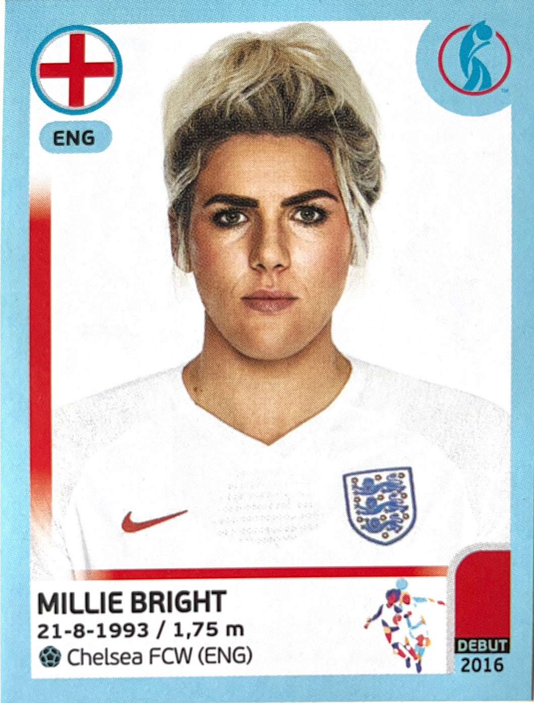 Panini Women's Euro 2022 - 036 - Millie Bright