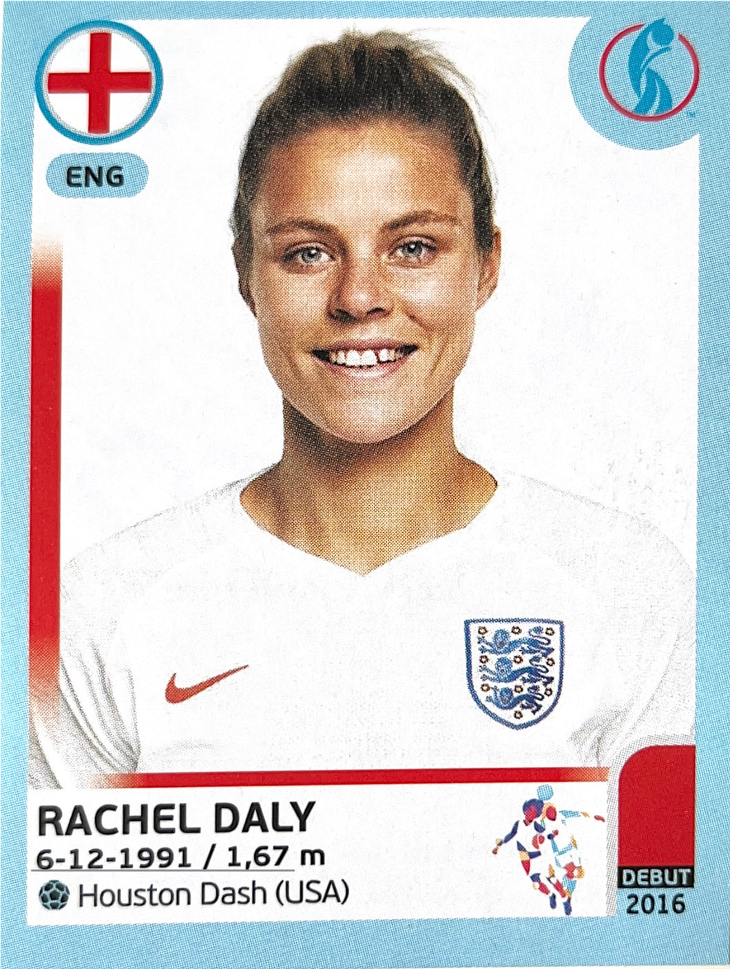 Panini Women's Euro 2022 - 037 - Rachel Daly