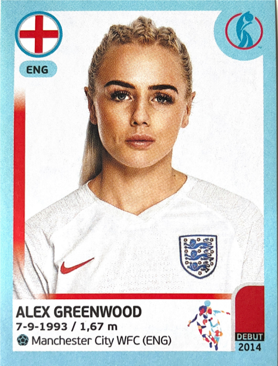 Panini Women's Euro 2022 - 038 - Alex Greenwood