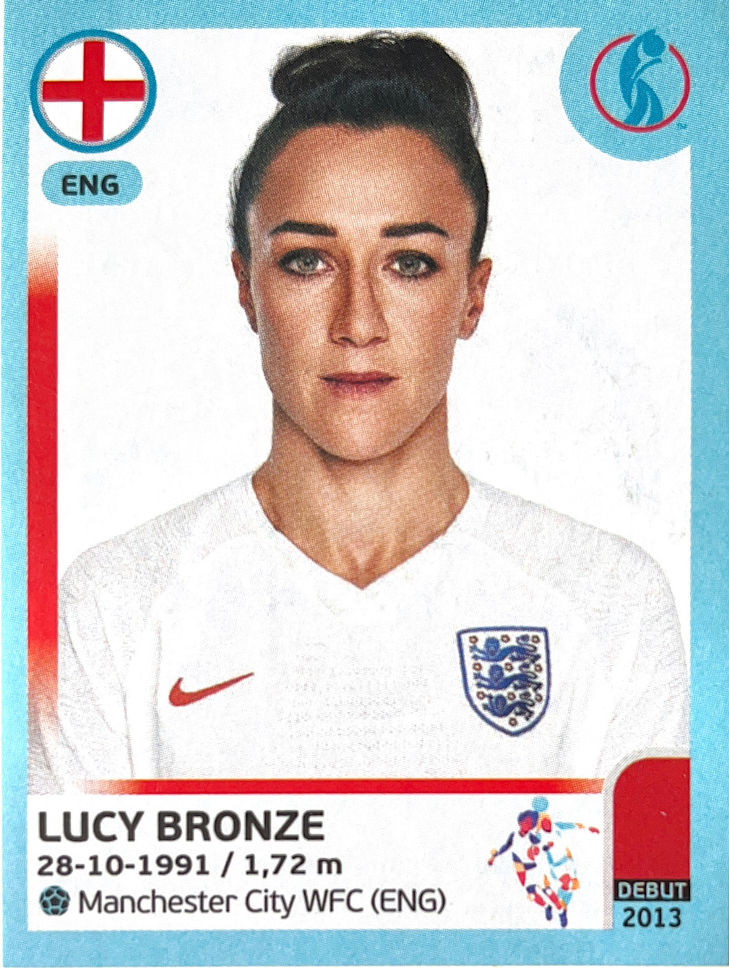 Panini Women's Euro 2022 - 040 - Lucy Bronze