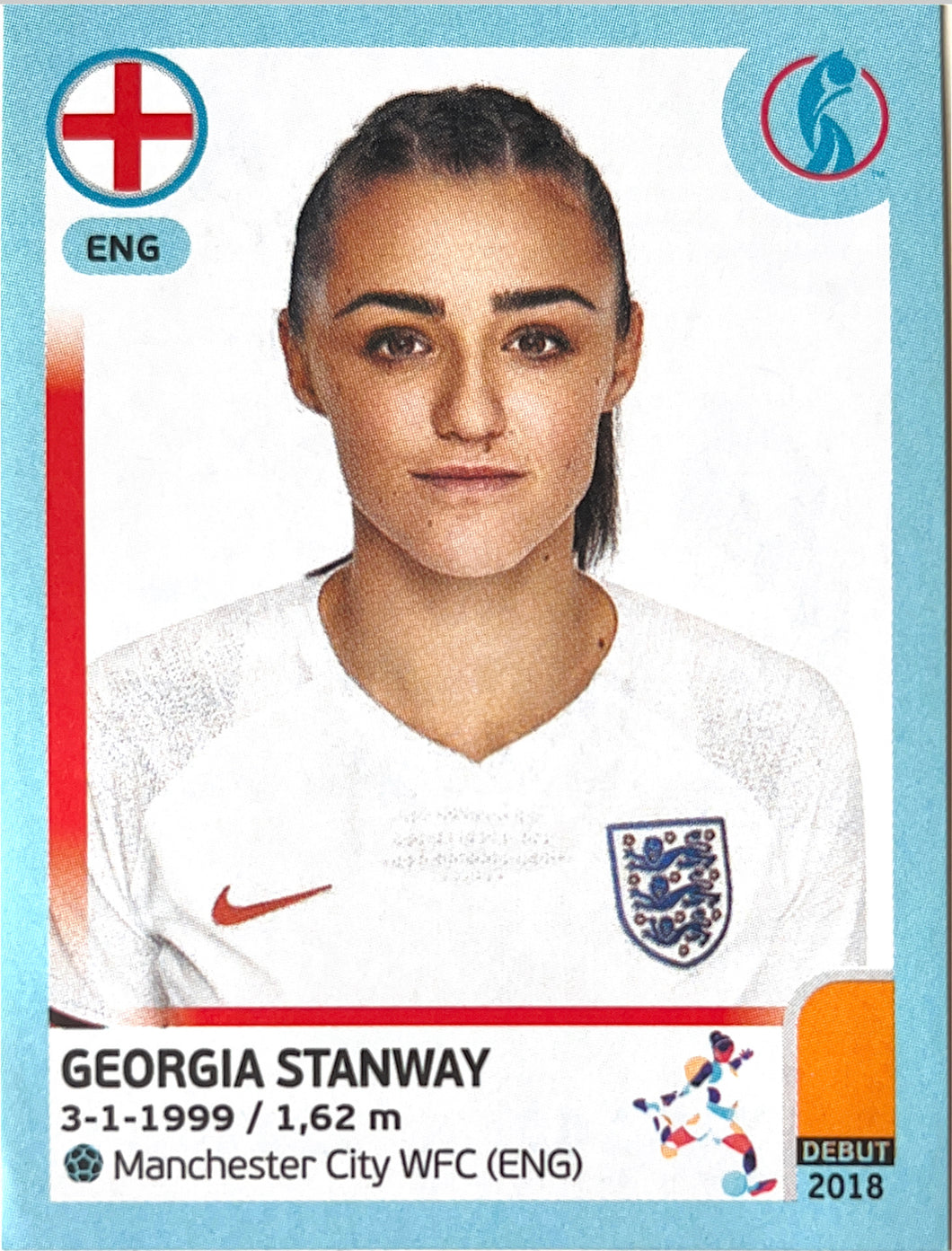 Panini Women's Euro 2022 - 041 - Georgia Stanway