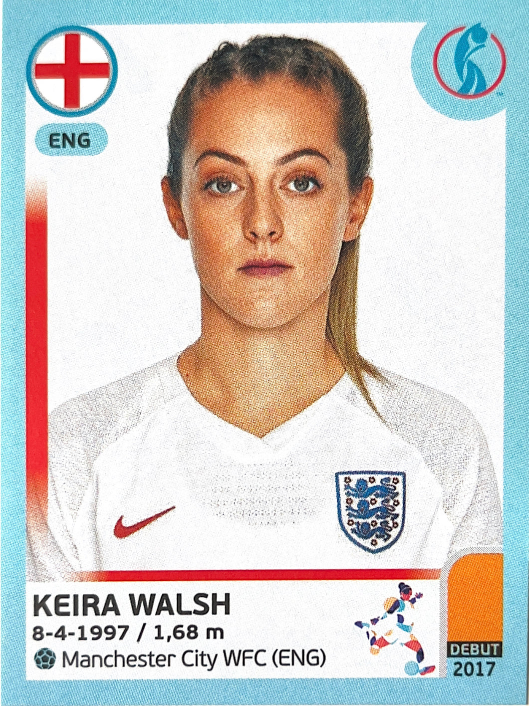 Panini Women's Euro 2022 - 042 - Keira Walsh