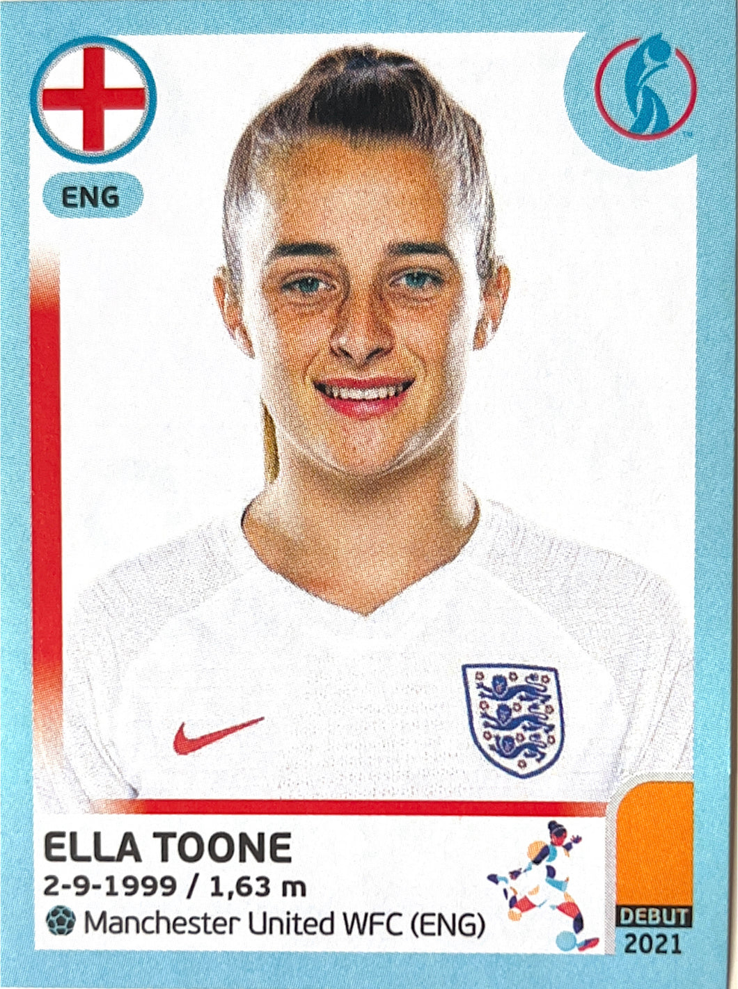 Panini Women's Euro 2022 - 043 - Ella Toone