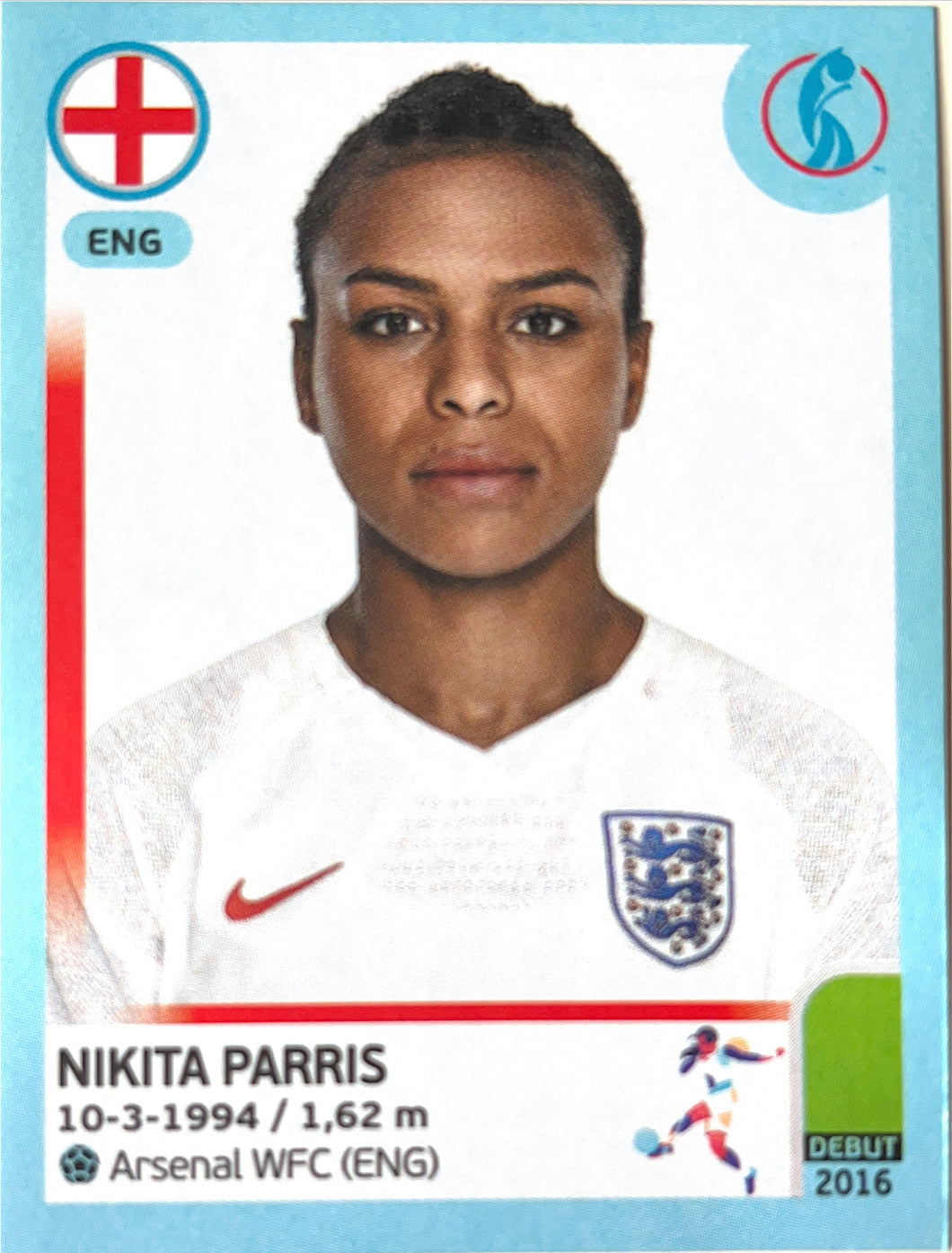 Panini Women's Euro 2022 - 049 - Nikita Parris