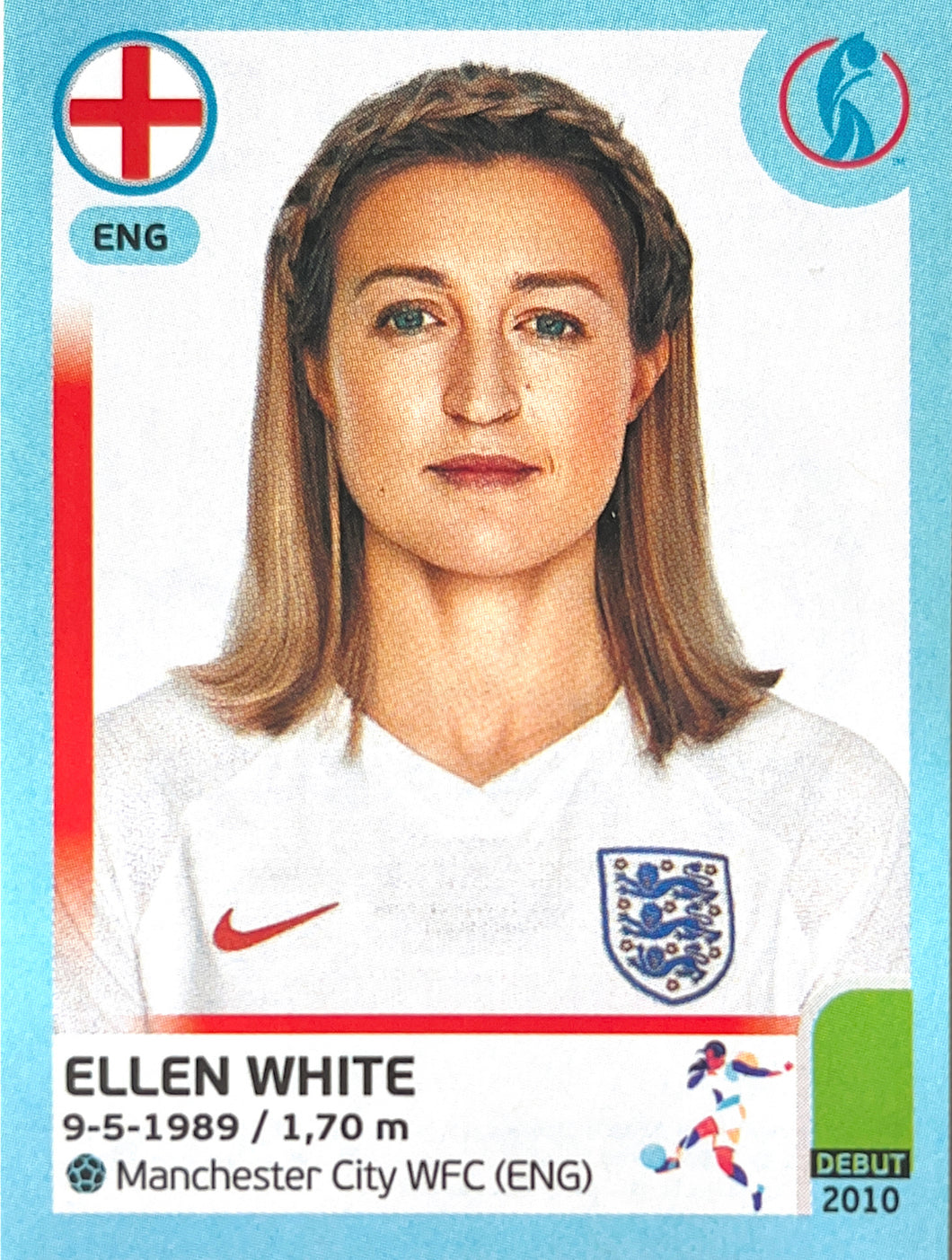 Panini Women's Euro 2022 - 051 - Ellen White
