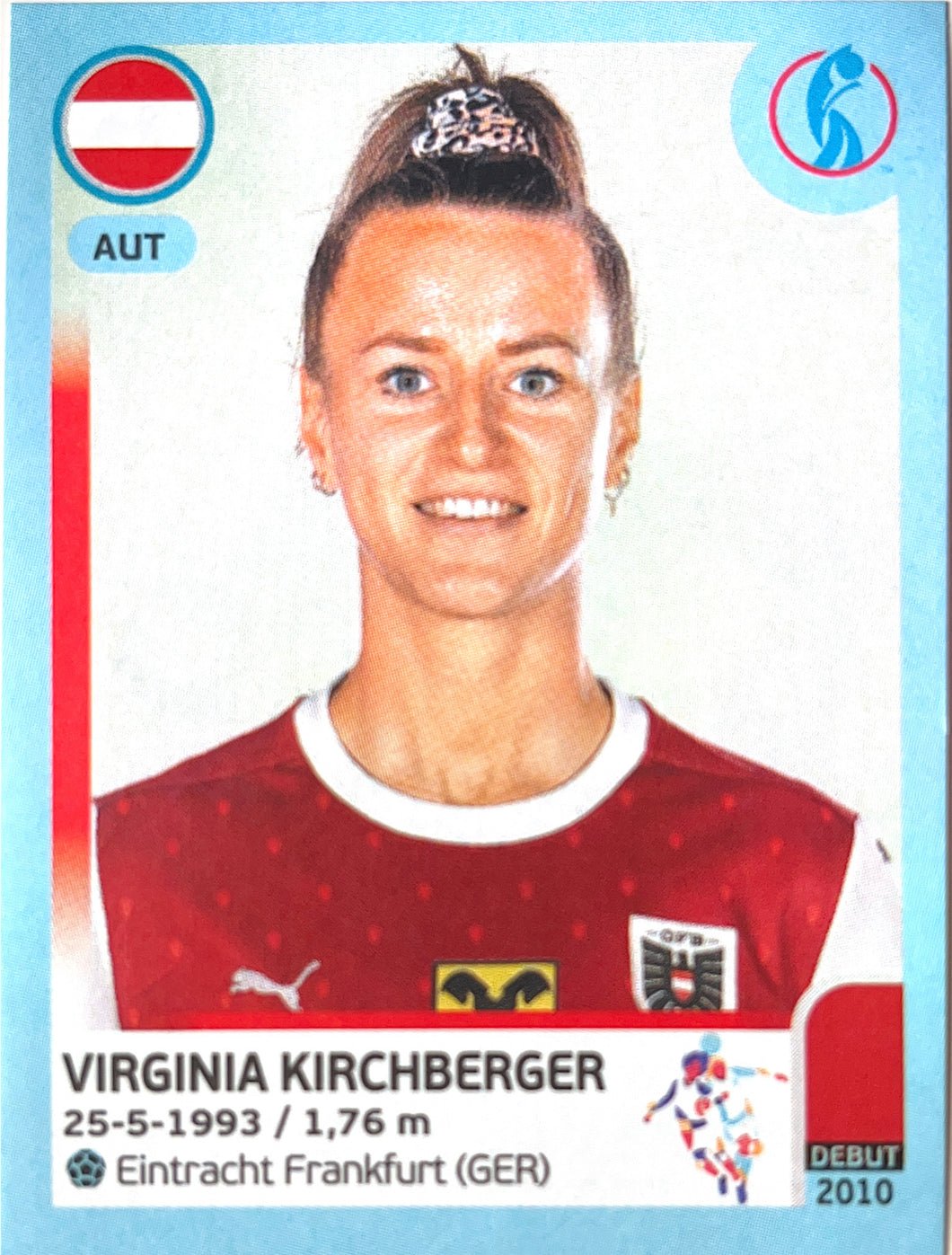 Panini Women's Euro 2022 - 056 - Virginia Kirchberger