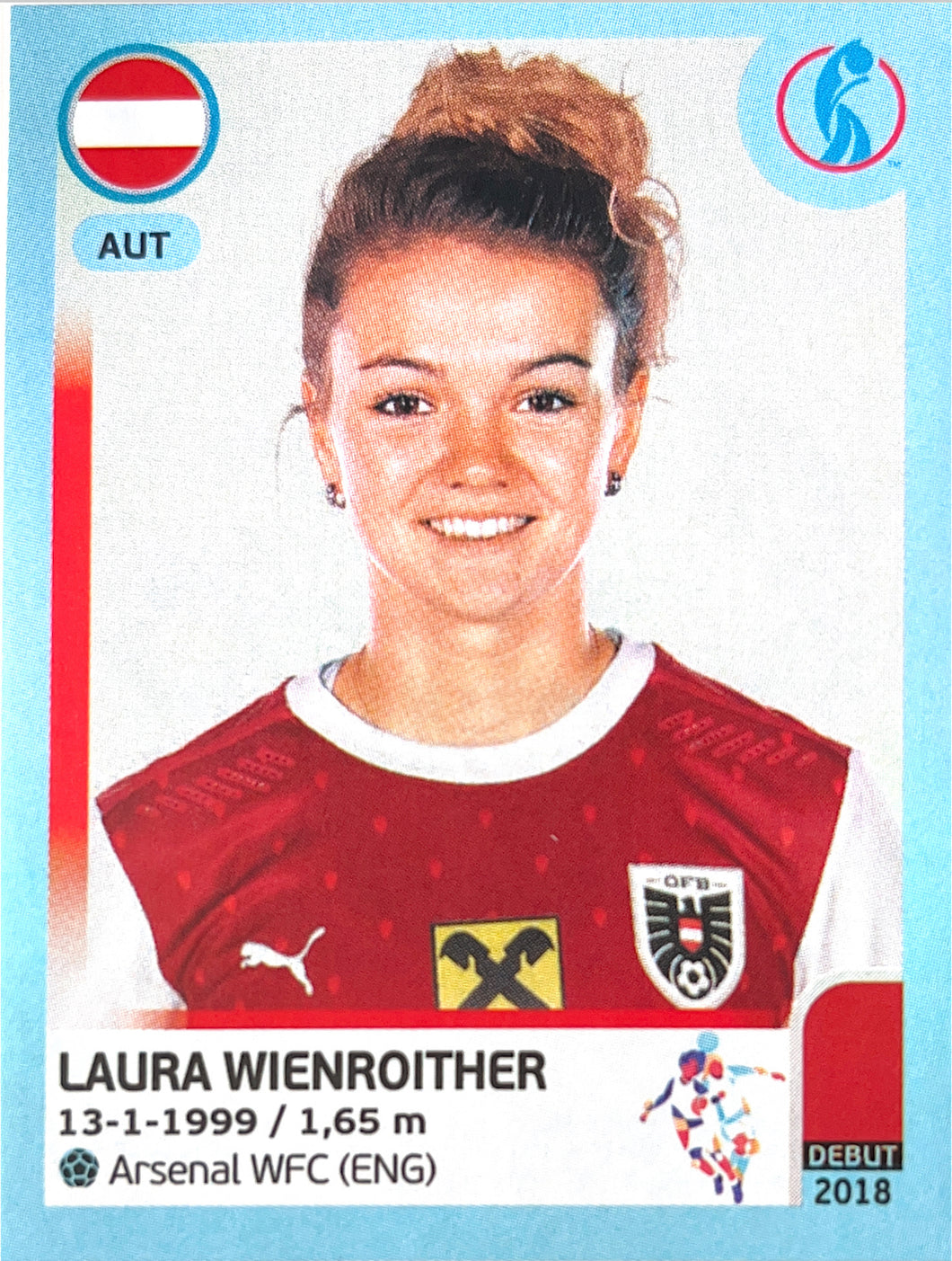 Panini Women's Euro 2022 - 057 - Laura Wienroither