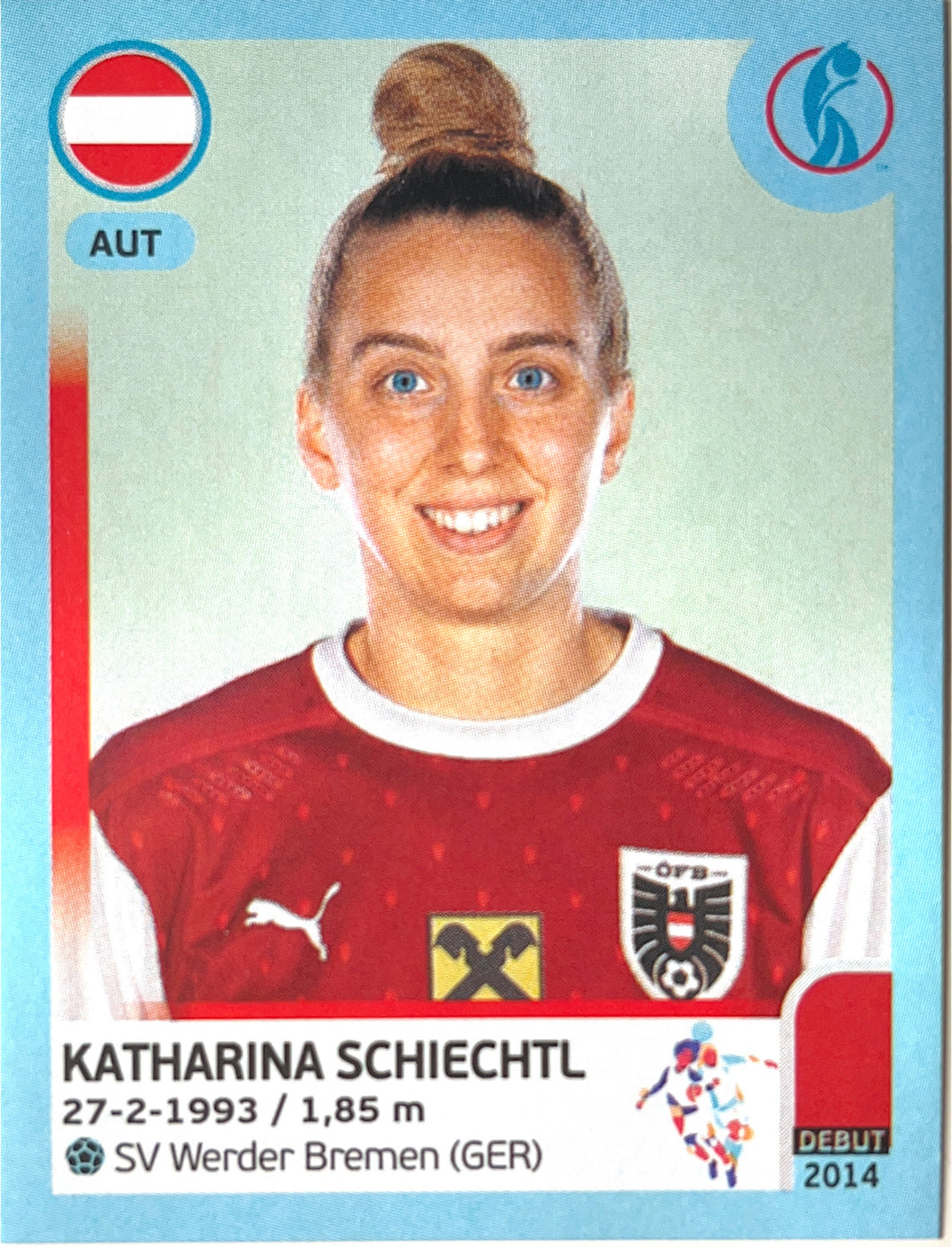 Panini Women's Euro 2022 - 059 - Katharina Schiechtl