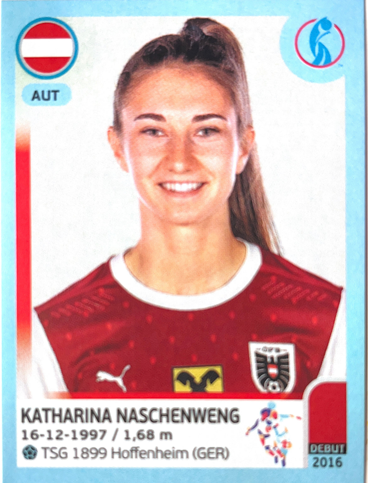 Panini Women's Euro 2022 - 060 - Katharina Naschenweng – Complete My ...