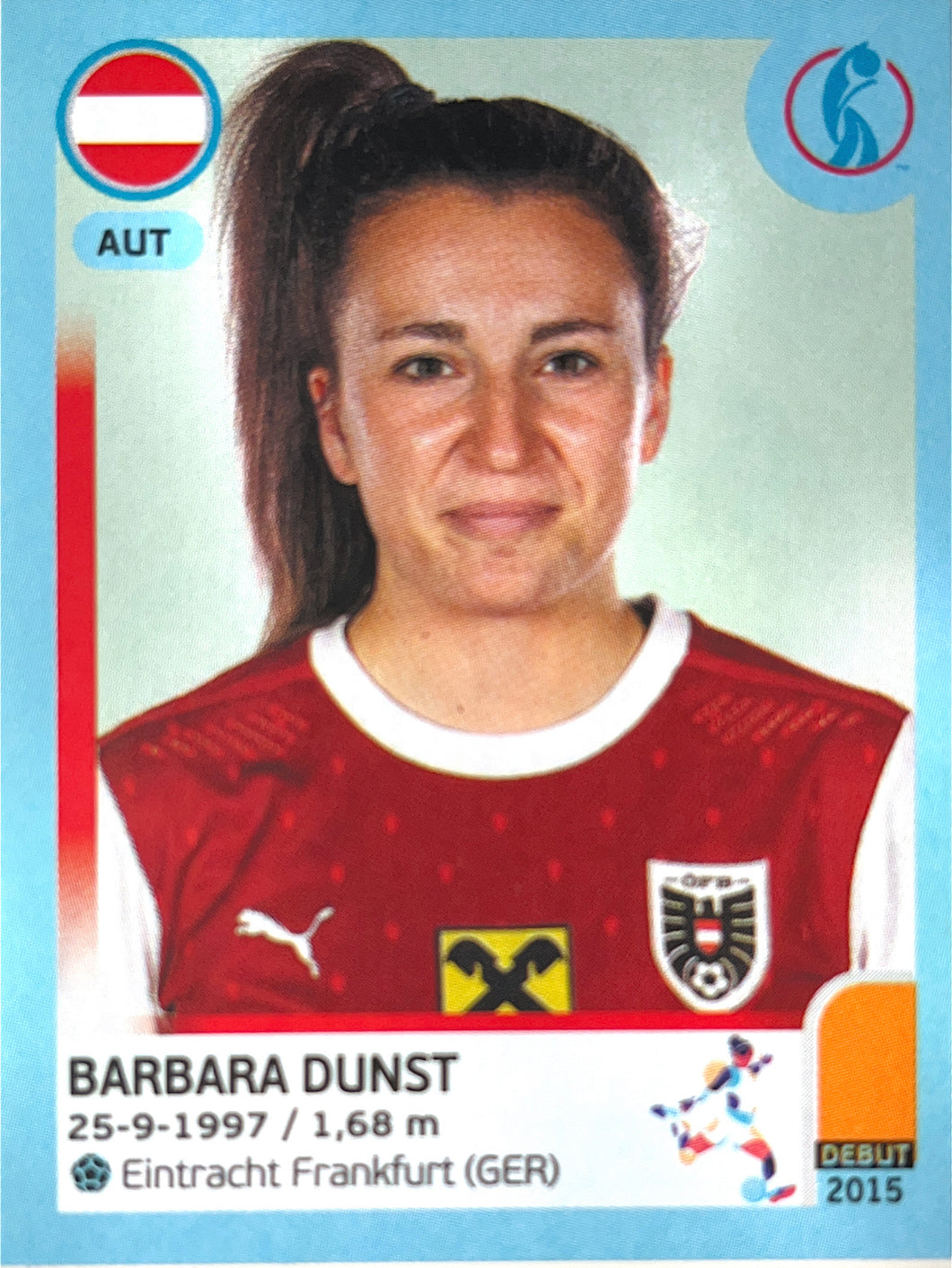 Panini Women's Euro 2022 - 064 - Barbara Dunst