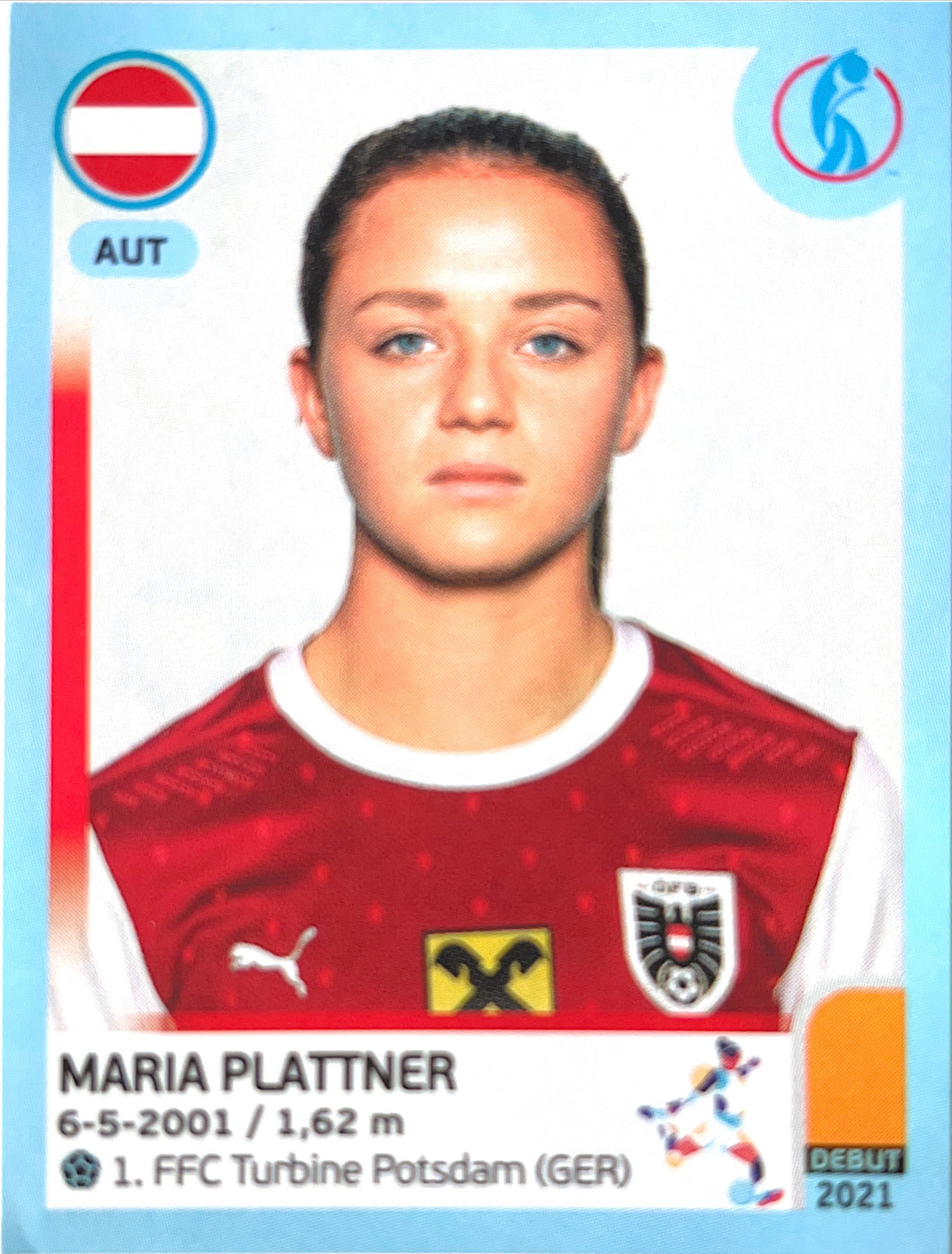 Panini Women's Euro 2022 - 069 - Maria Plattner
