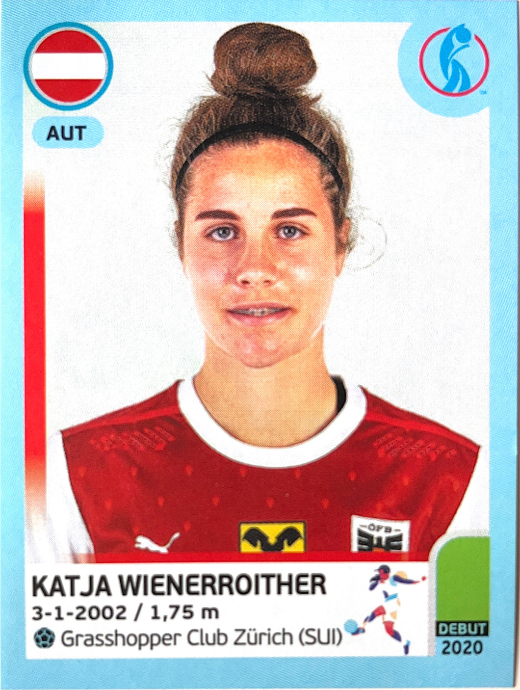 Panini Women's Euro 2022 - 070 - Katja Wienerroither