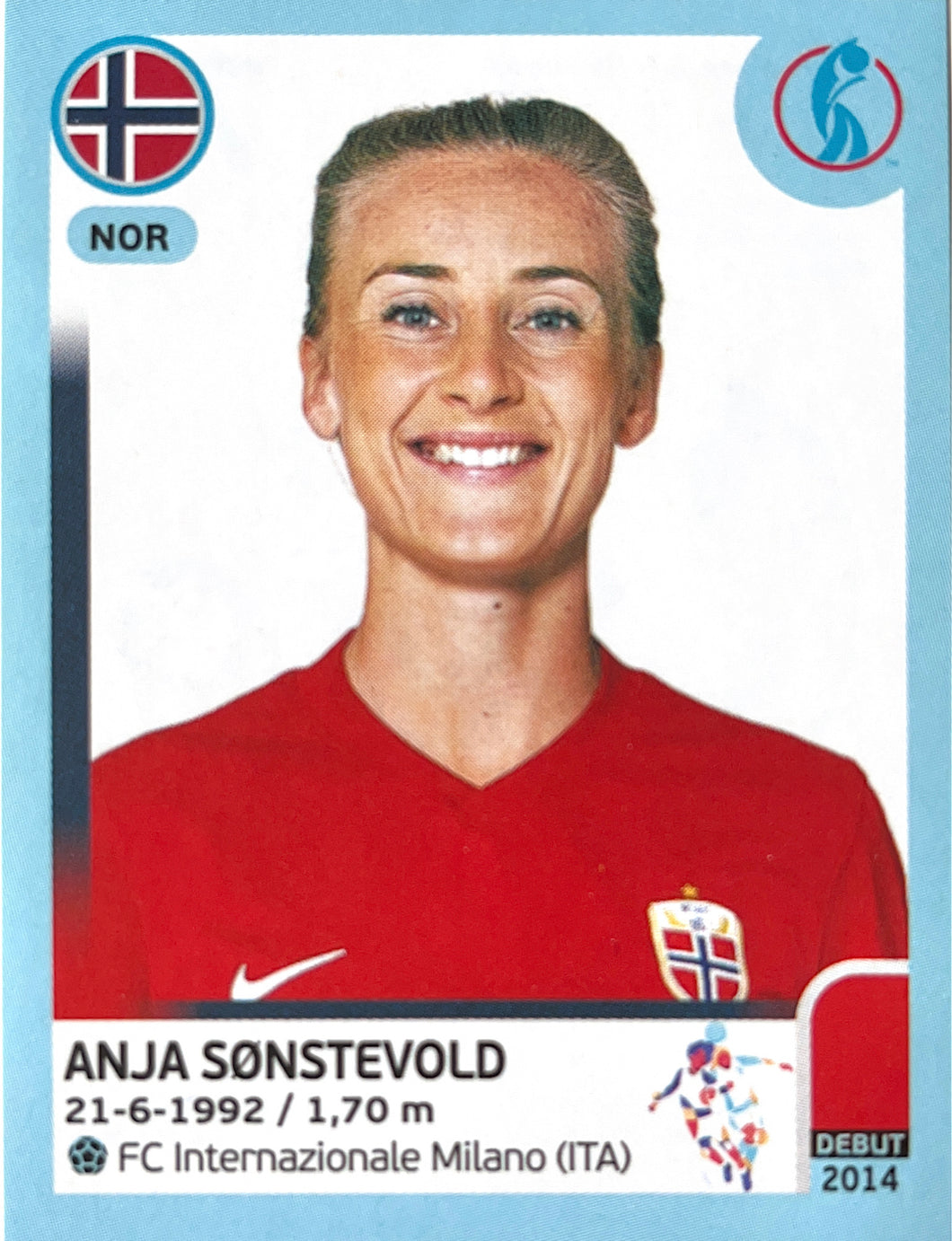 Panini Women's Euro 2022 - 078 - Anja Sønstevold