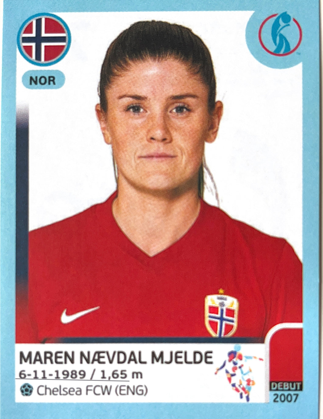 Panini Women's Euro 2022 - 079 - Maren Naevdal Mjelde