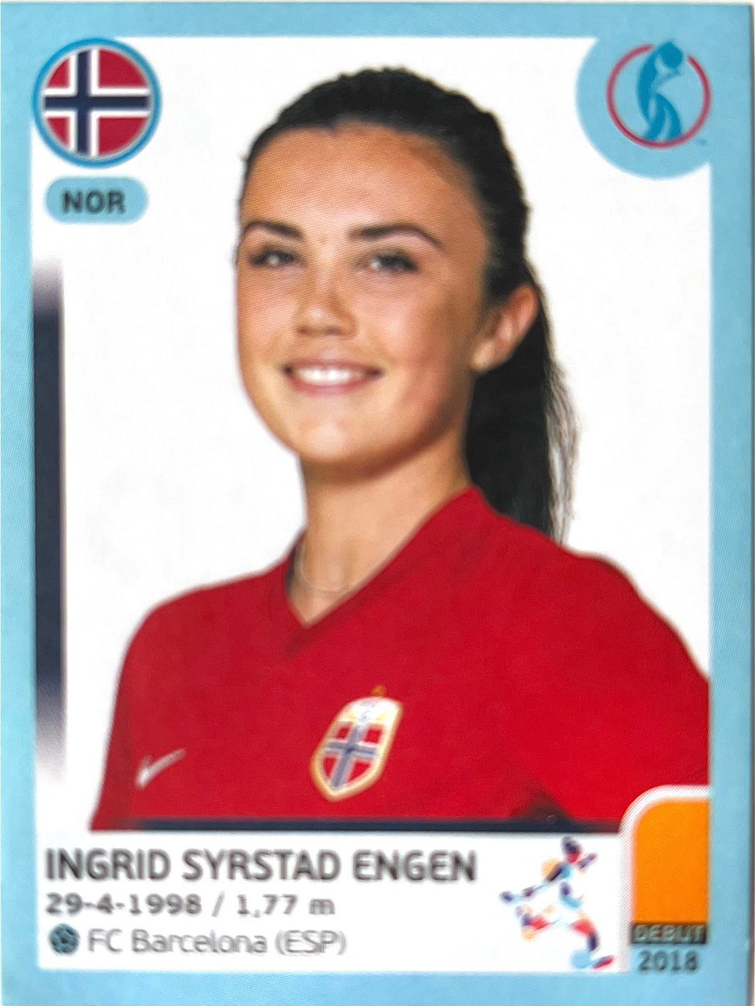 Panini Women's Euro 2022 - 083 - Ingrid Syrstad Engen