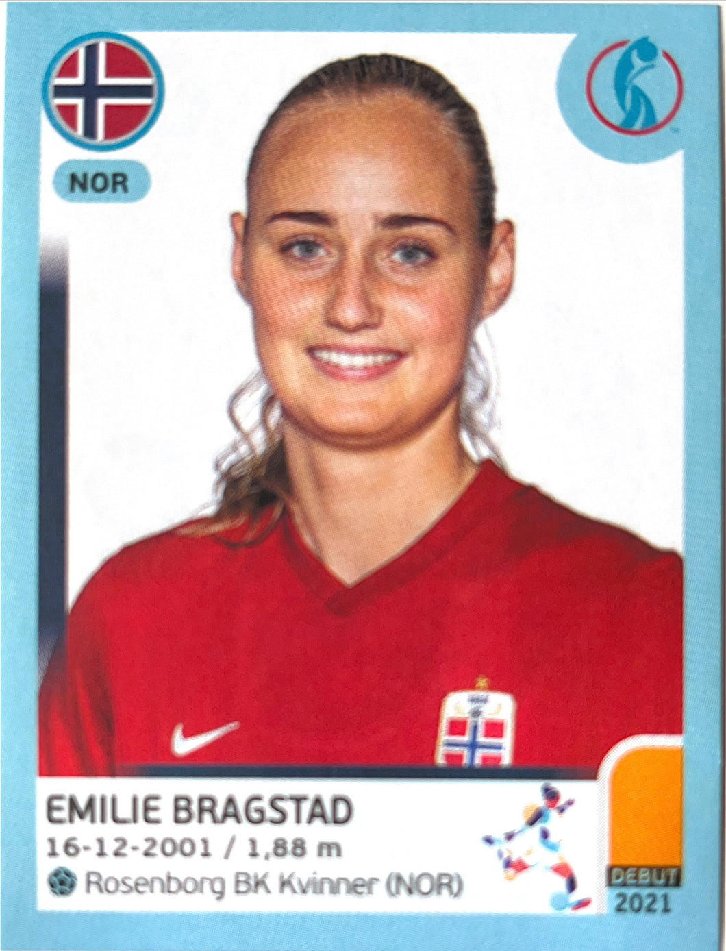 Panini Women's Euro 2022 - 088 - Emilie Bragstad