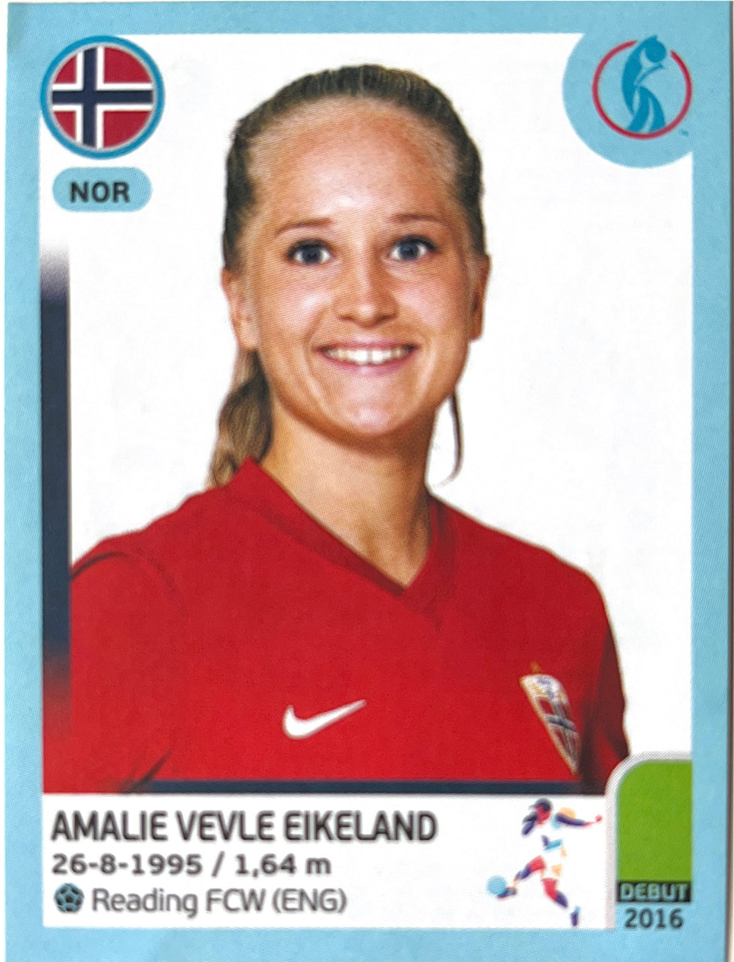 Panini Women's Euro 2022 - 090 - Amalie Vevle Eikeland