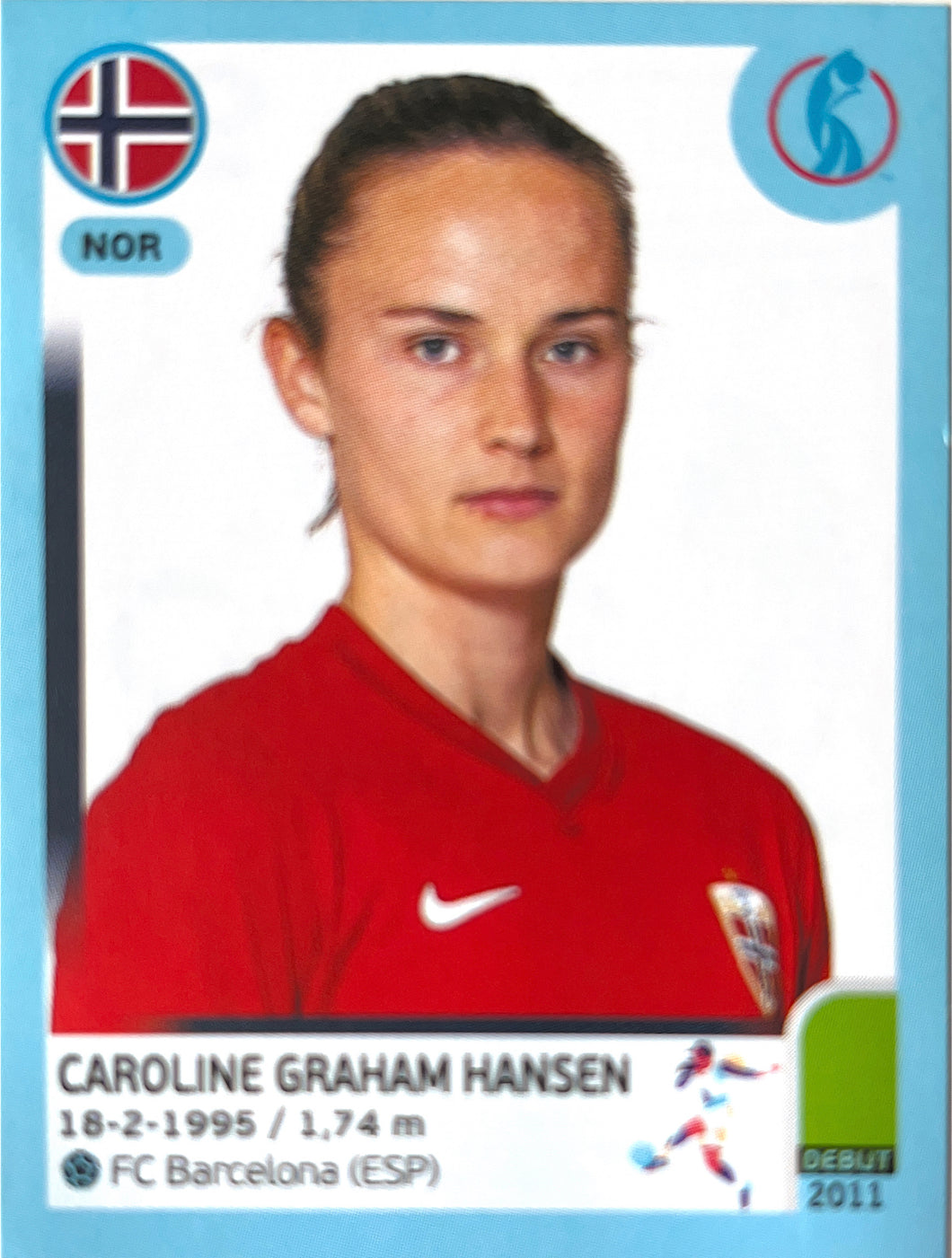 Panini Women's Euro 2022 - 092 - Caroline Graham Hansen