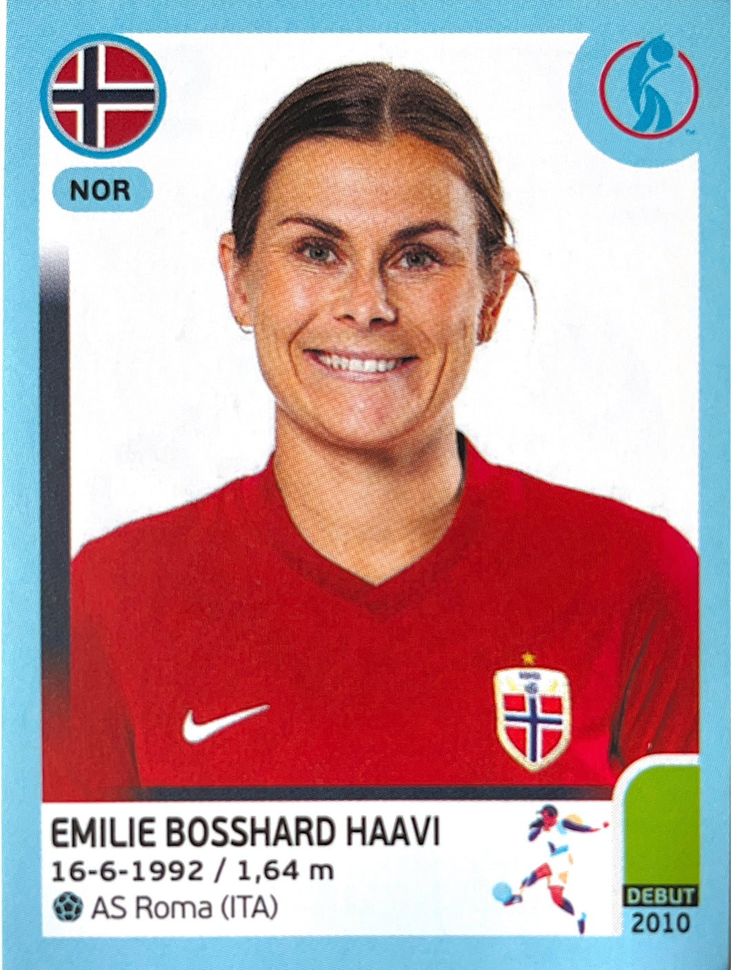 Panini Women's Euro 2022 - 093 - Emilie Bosshard Haavi