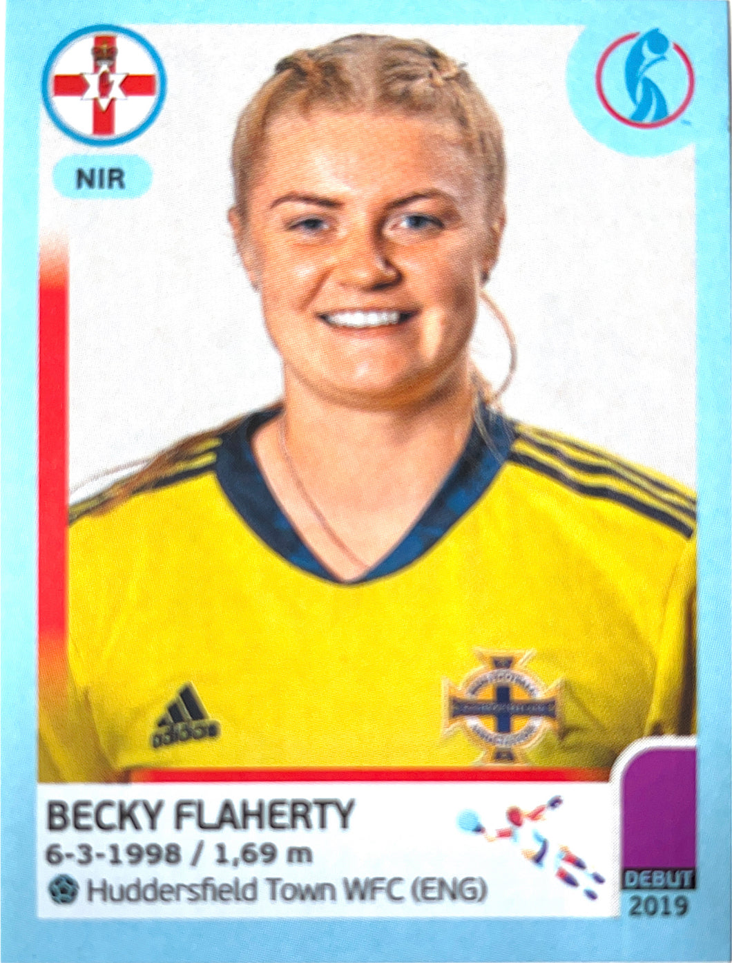 Panini Women's Euro 2022 - 096 - Becky Flaherty