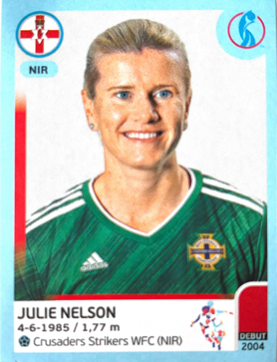 Panini Women's Euro 2022 - 097 - Julie Nelson