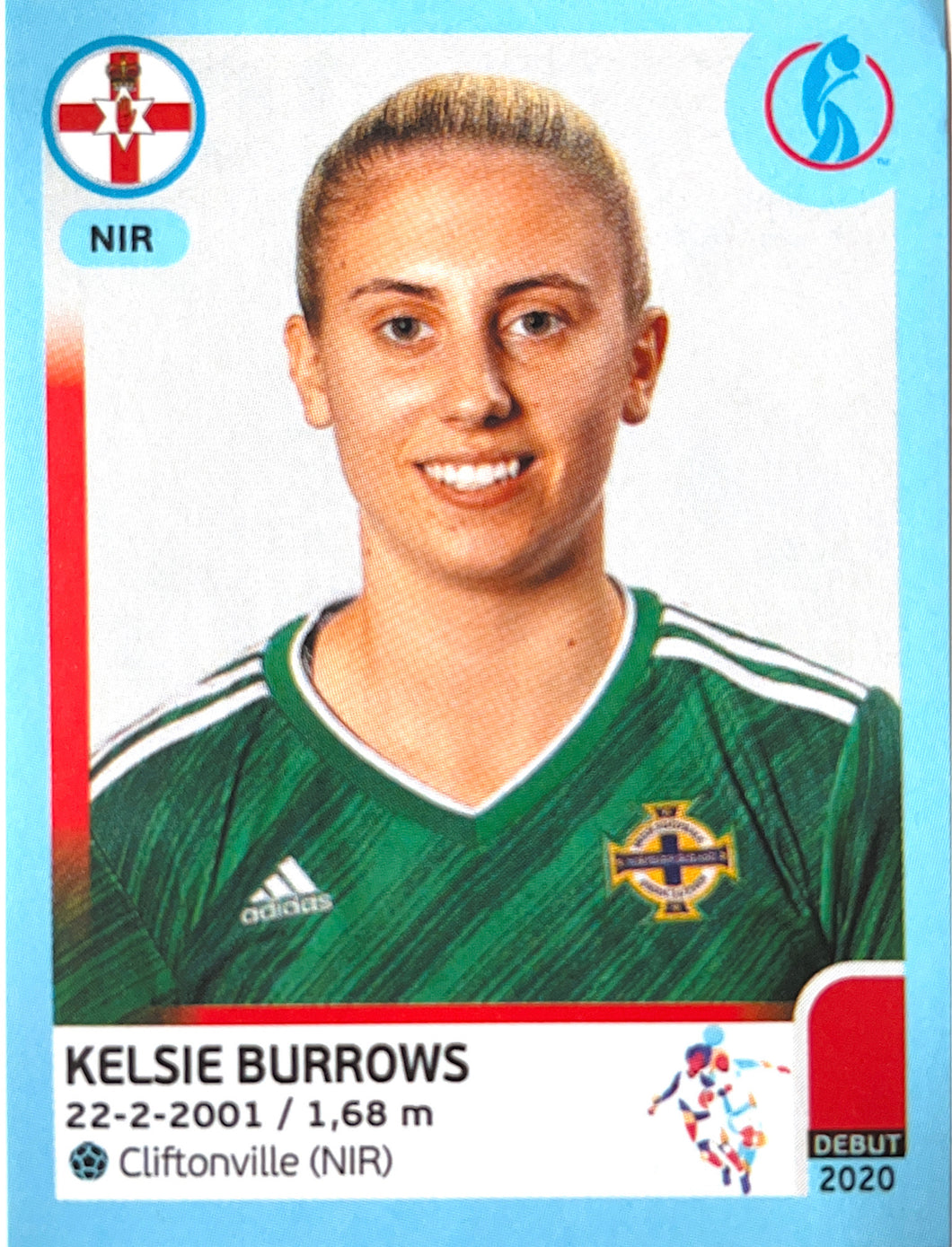 Panini Women's Euro 2022 - 100 - Kelsie Burrows