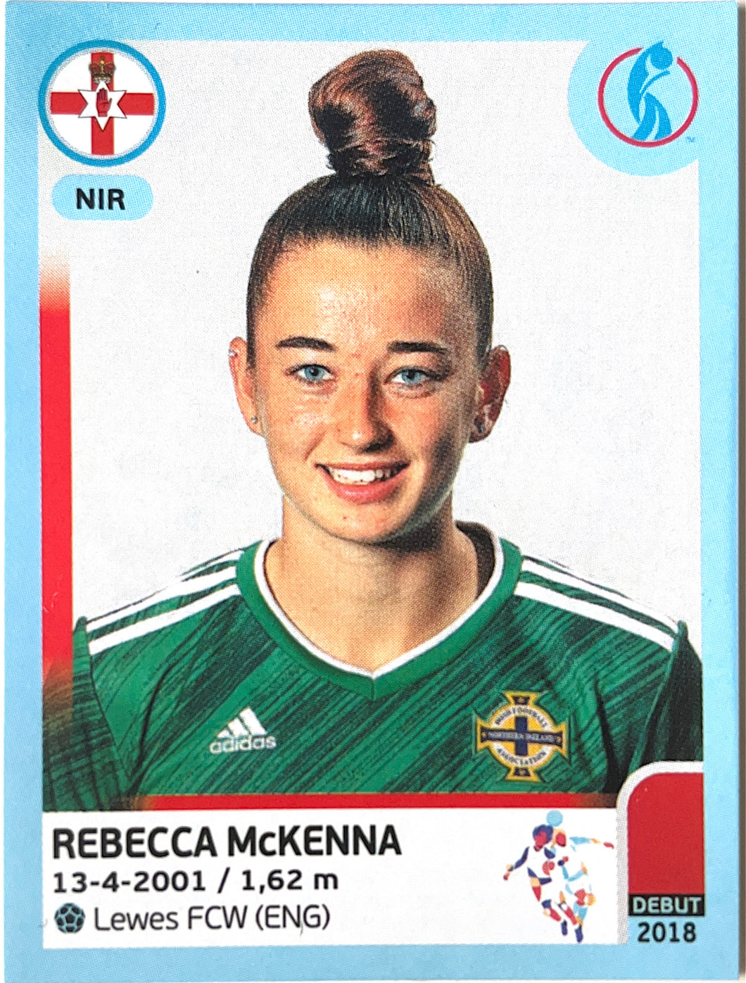 Panini Women's Euro 2022 - 101 - Rebecca McKenna