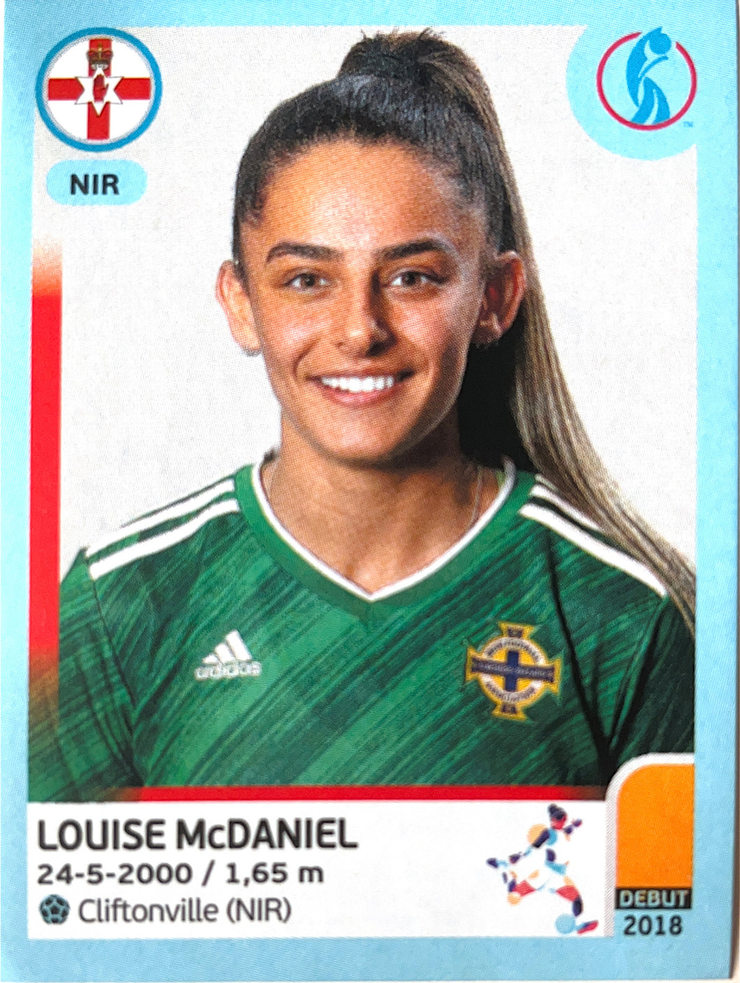 Panini Women's Euro 2022 - 107 - Louise McDaniel