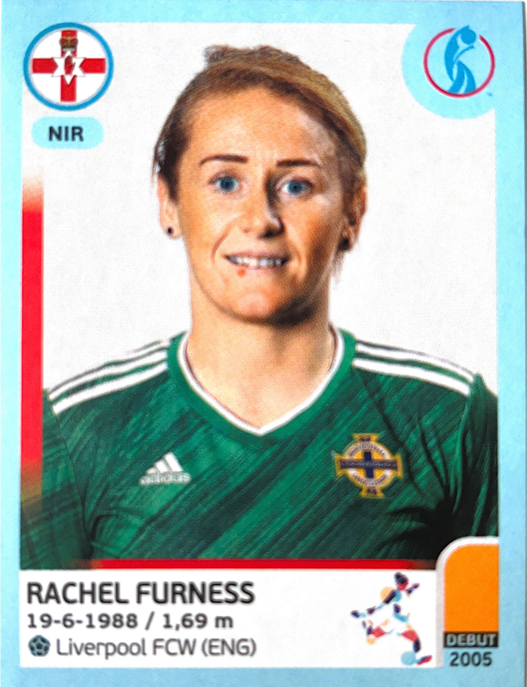 Panini Women's Euro 2022 - 110 - Rachel Furness
