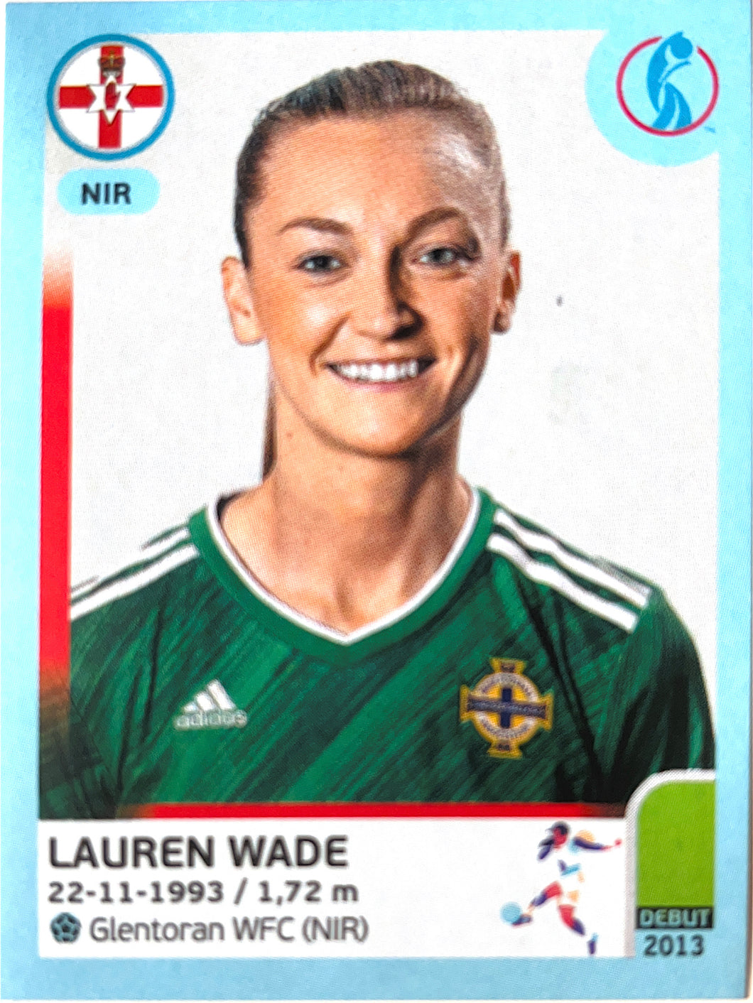 Panini Women's Euro 2022 - 112 - Lauren Wade
