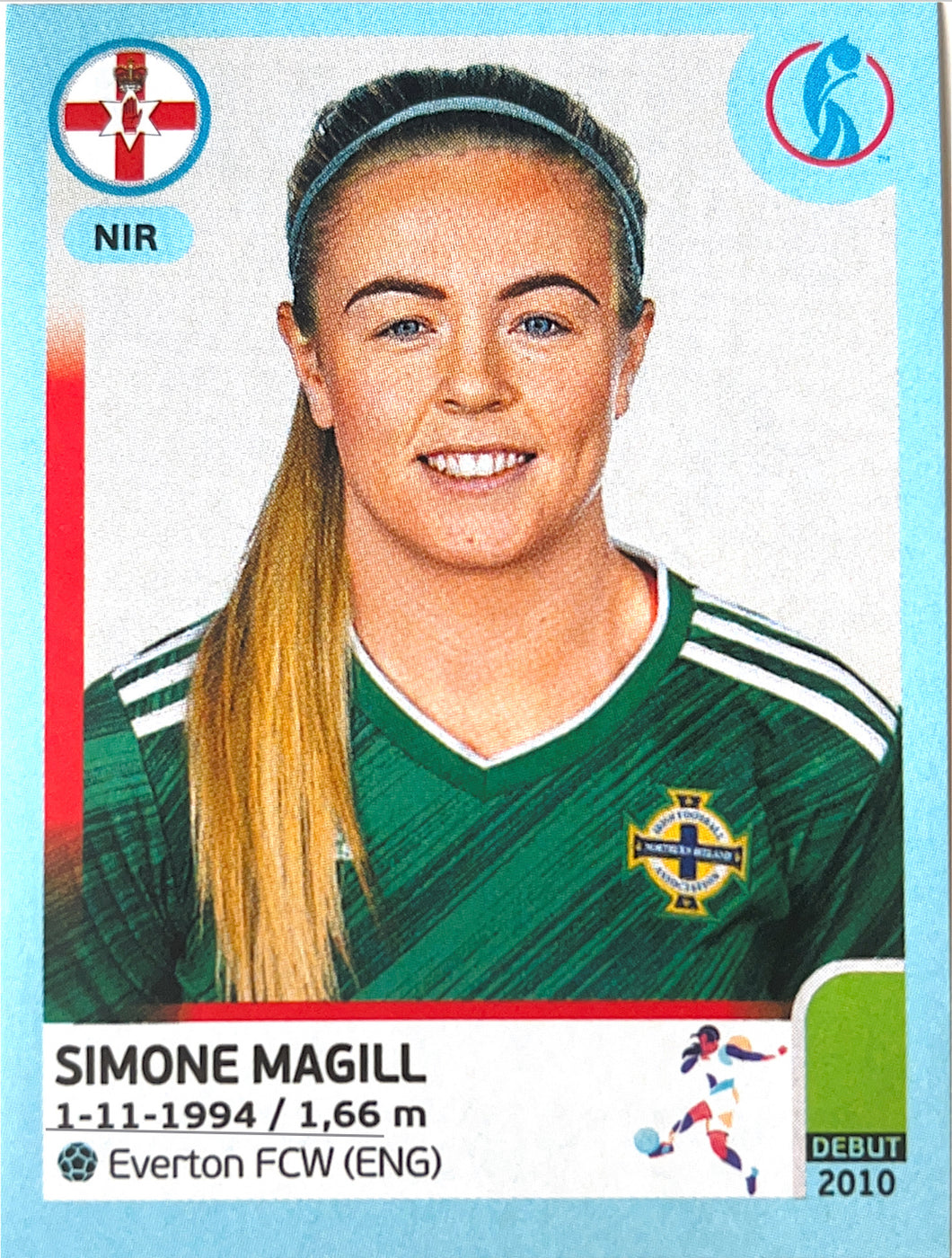 Panini Women's Euro 2022 - 113 - Simone Magill
