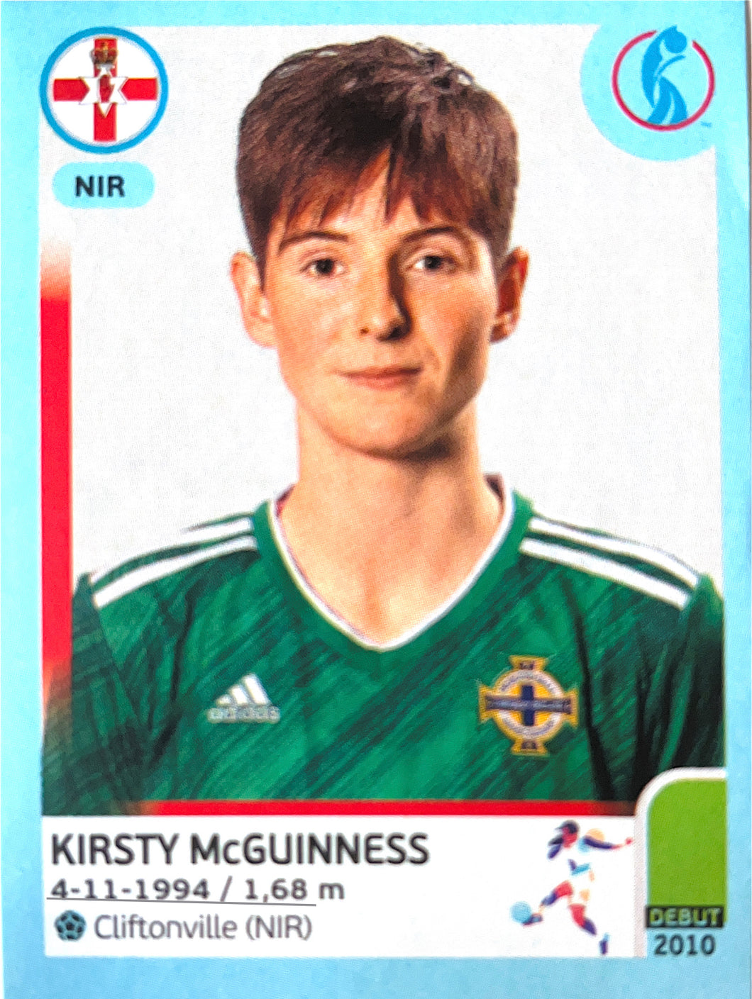 Panini Women's Euro 2022 - 114 - Kirsty McGuinness