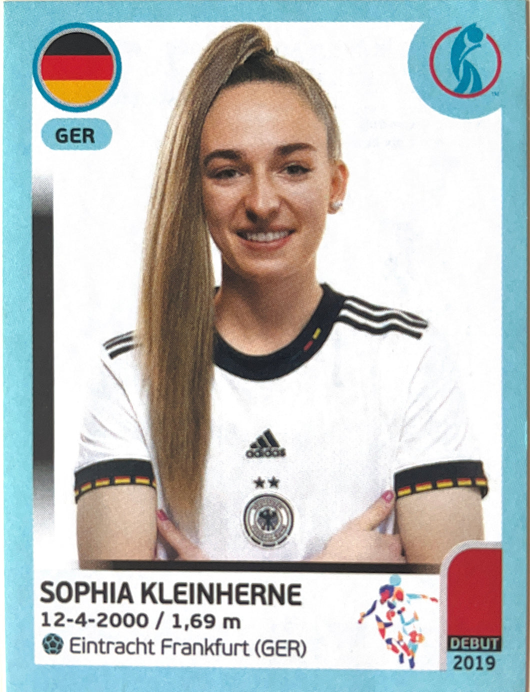 Panini Women's Euro 2022 - 119 - Sophia Kleinherne