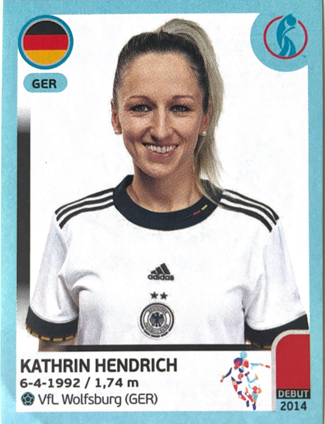 Panini Women's Euro 2022 - 120 - Kathrin Hendrich