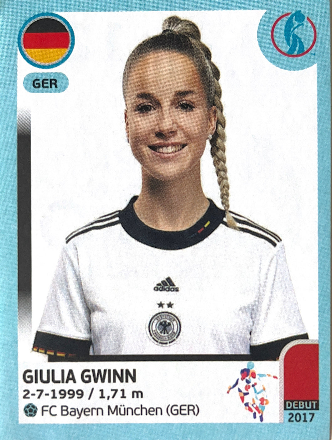 Panini Women's Euro 2022 - 121 - Giulia Gwinn