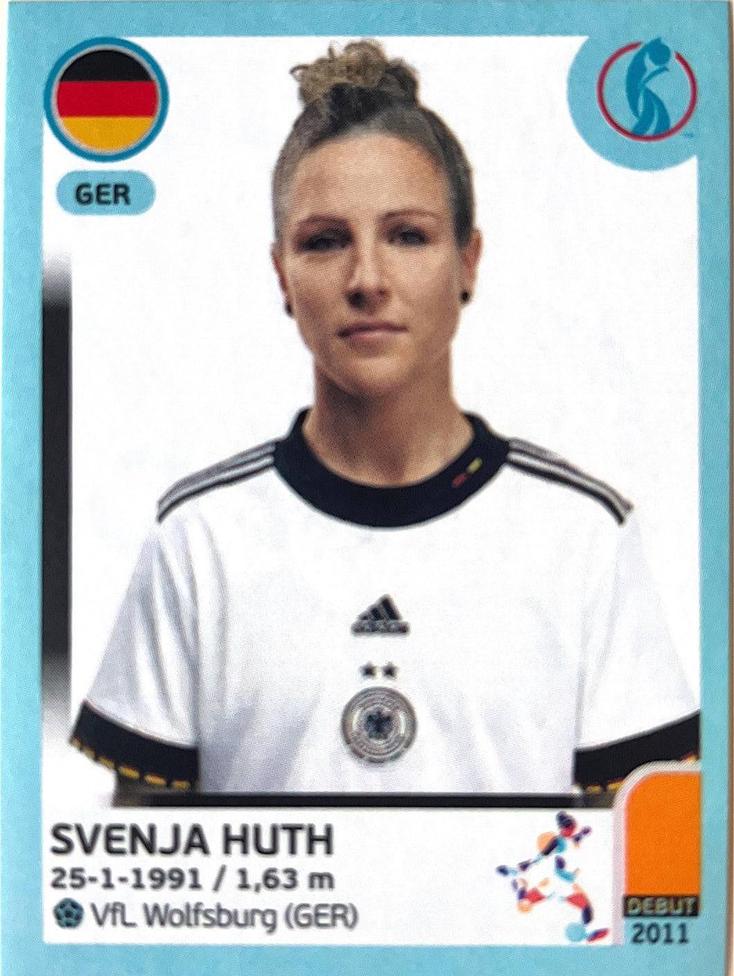 Panini Women's Euro 2022 - 127 - Svenja Huth