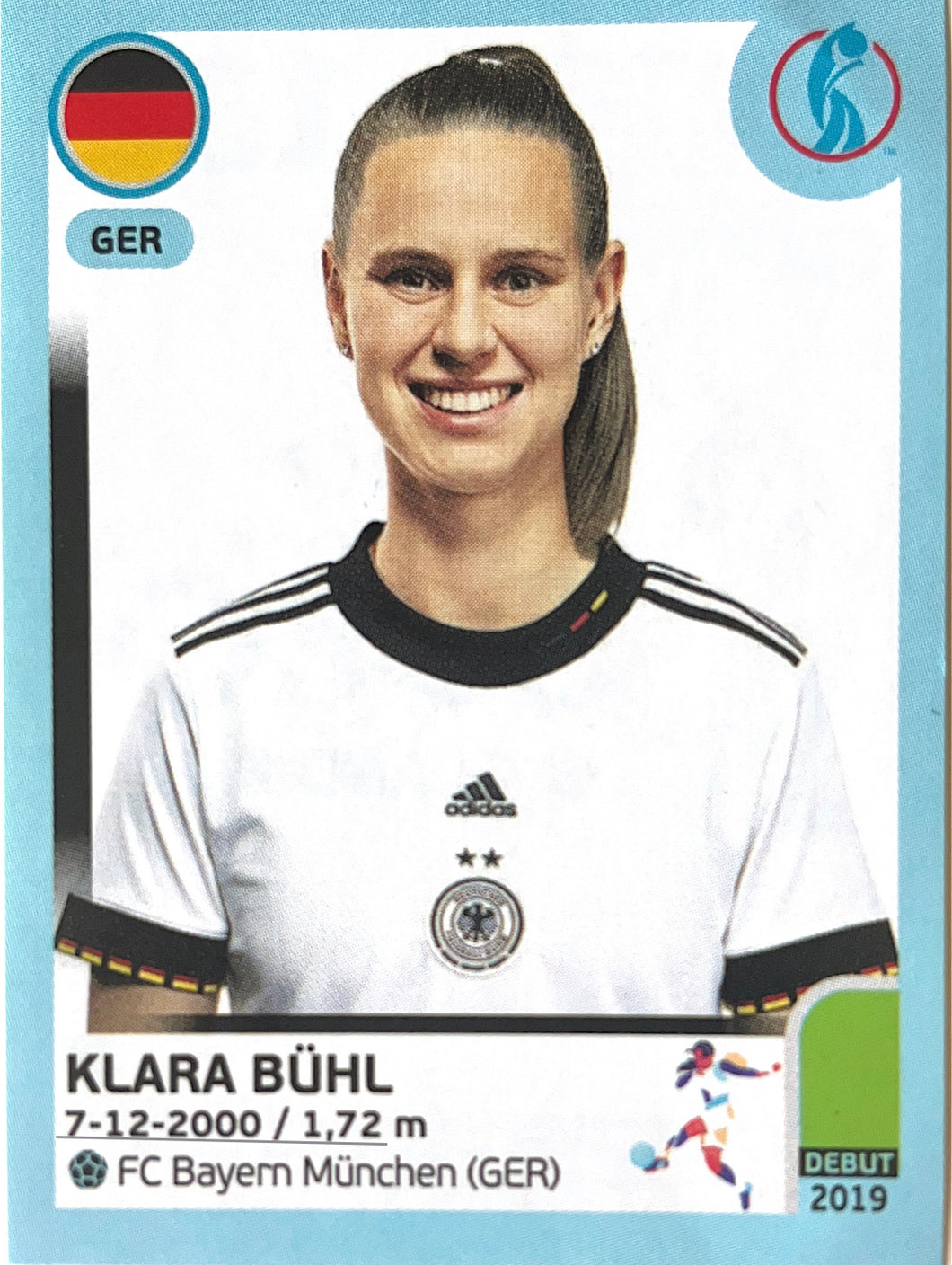 Panini Women's Euro 2022 - 132 - Klara Bühl