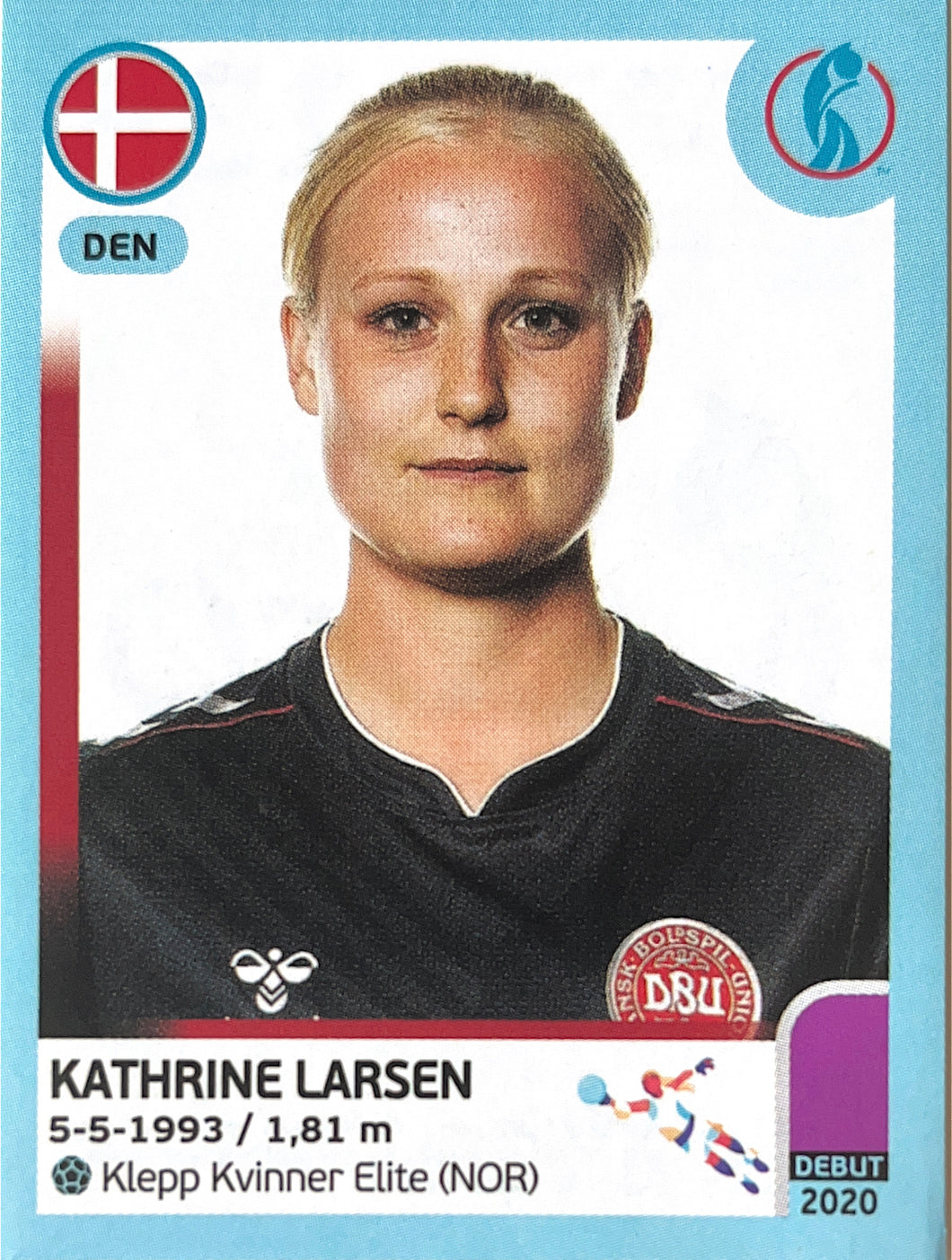 Panini Women's Euro 2022 - 138 - Kathrine Larsen