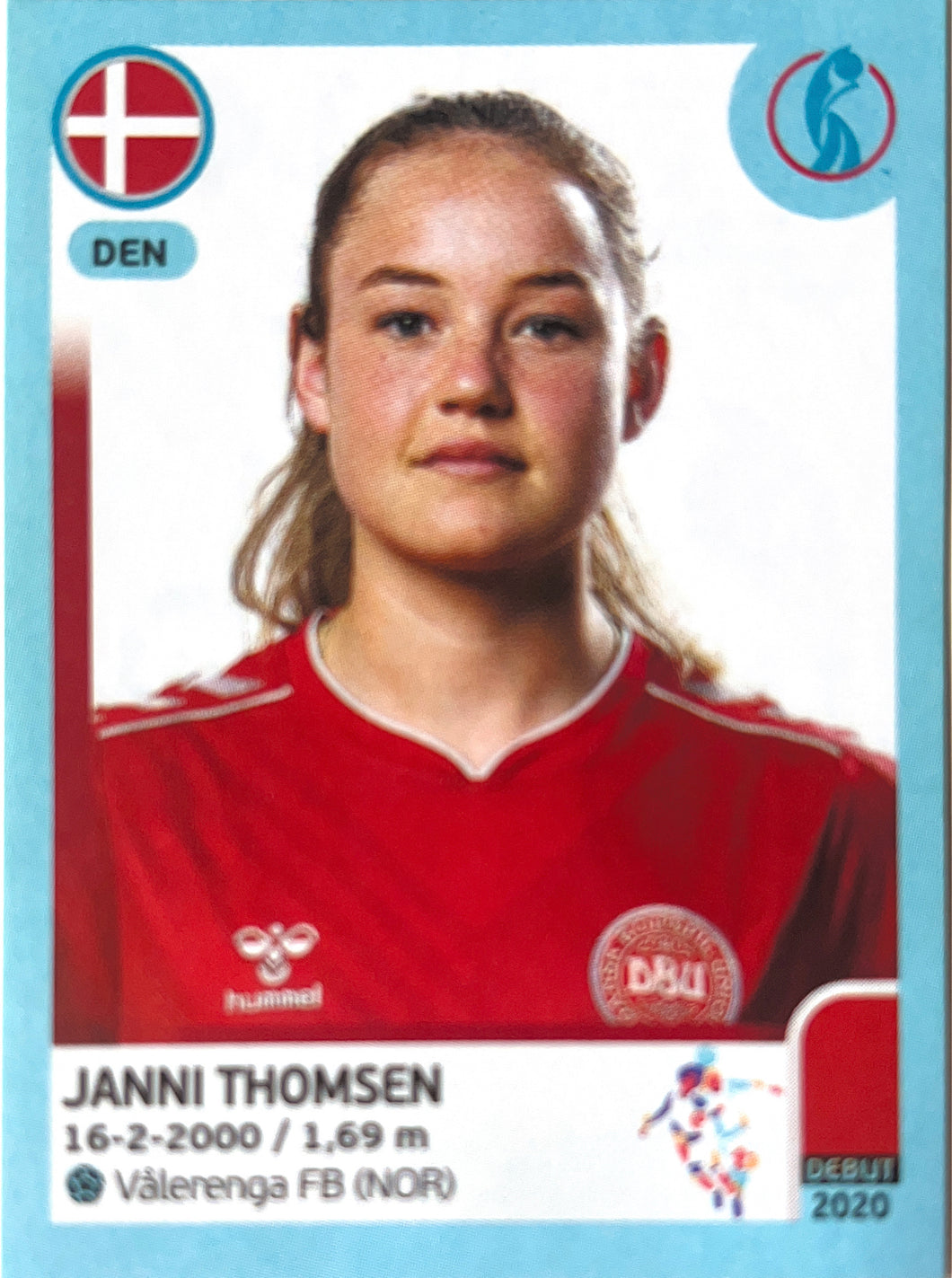 Panini Women's Euro 2022 - 144 - Janni Thomsen