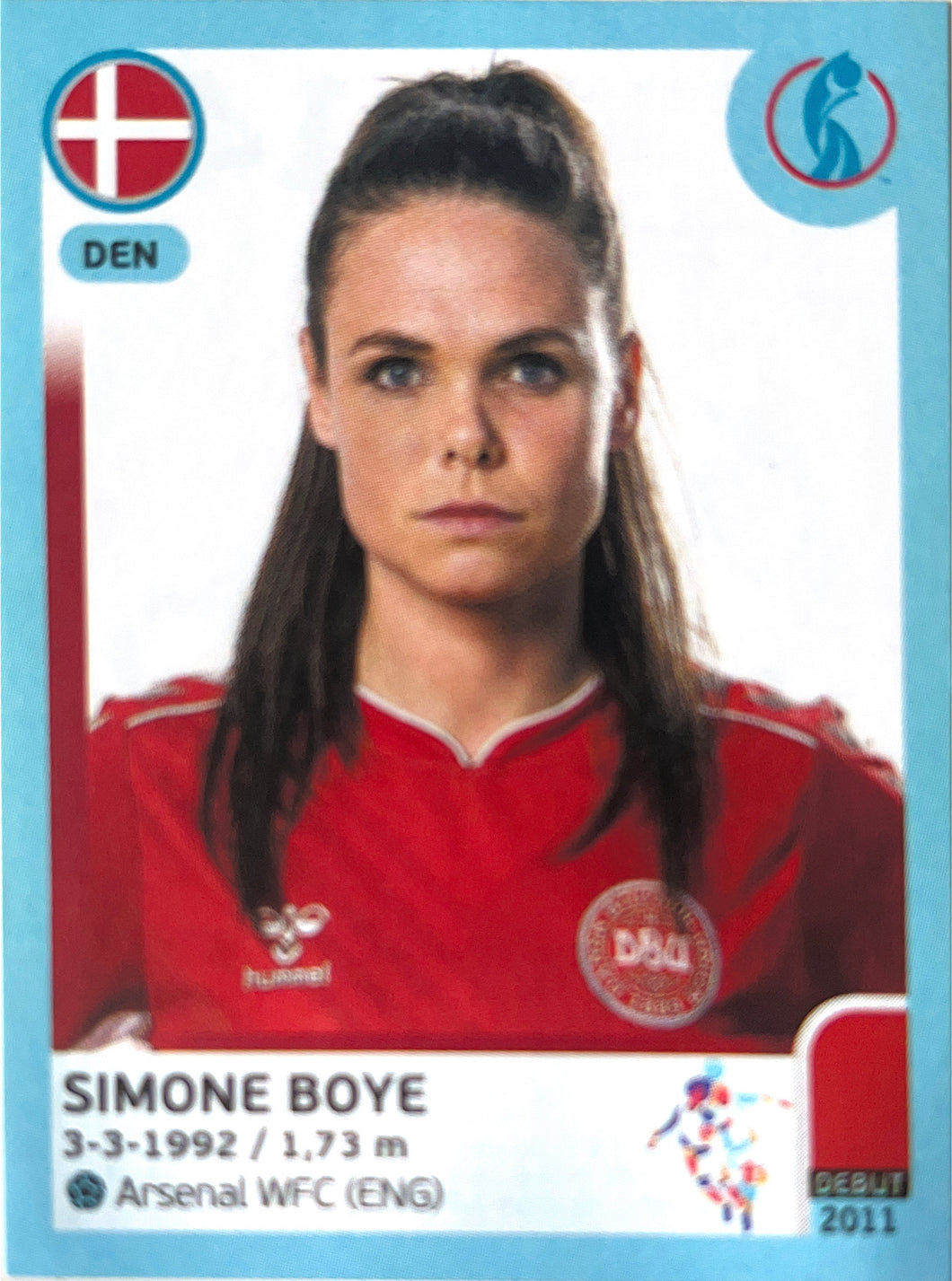 Panini Women's Euro 2022 - 145 - Simone Boye