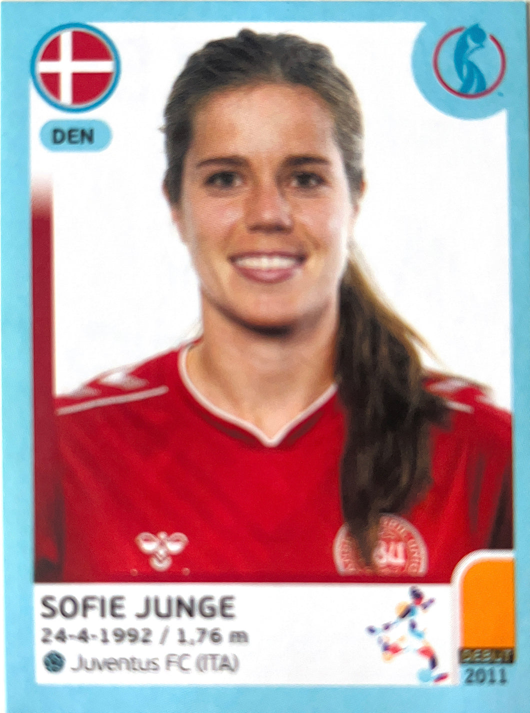 Panini Women's Euro 2022 - 150 - Sofie Junge