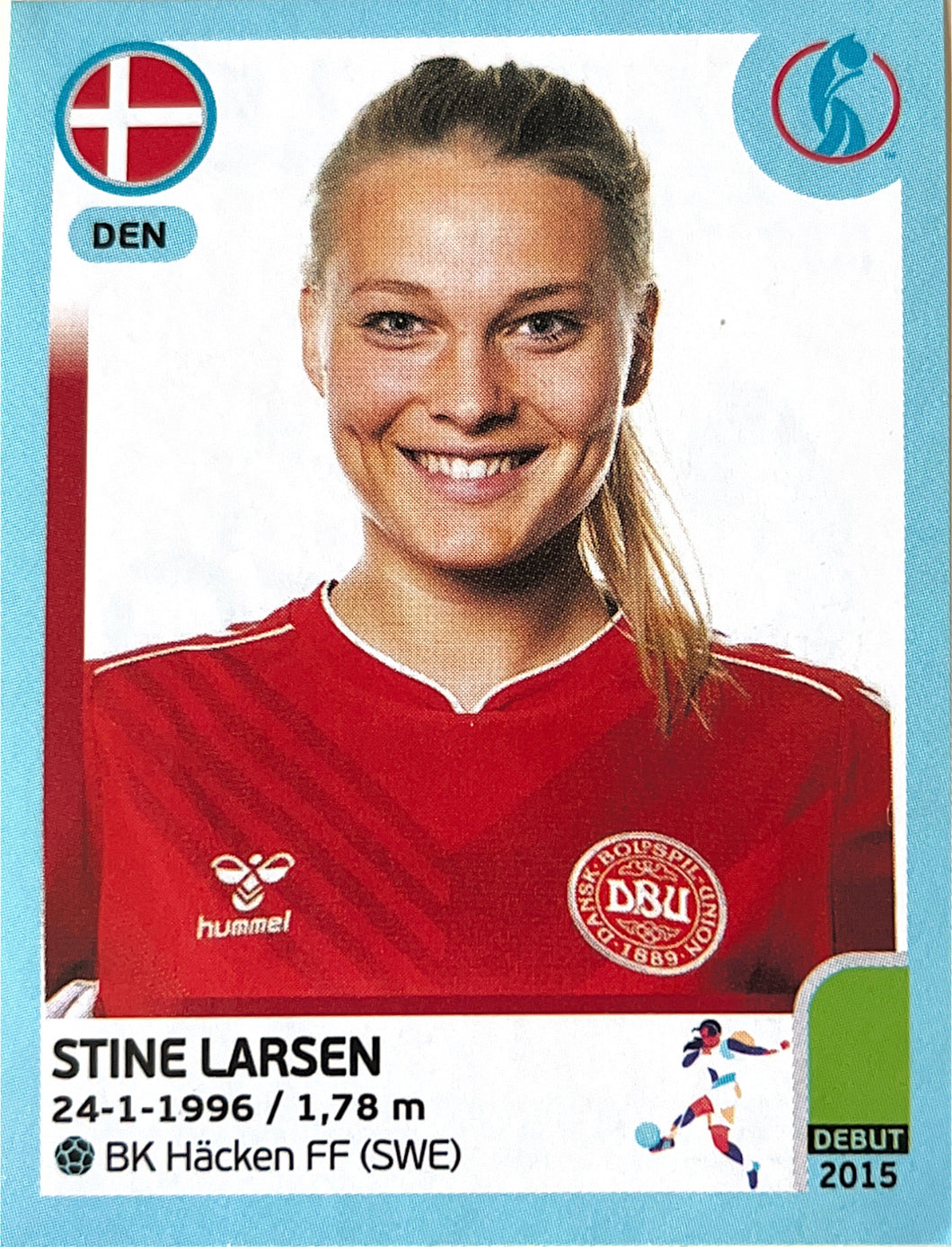 Panini Women's Euro 2022 - 152 - Stine Larsen