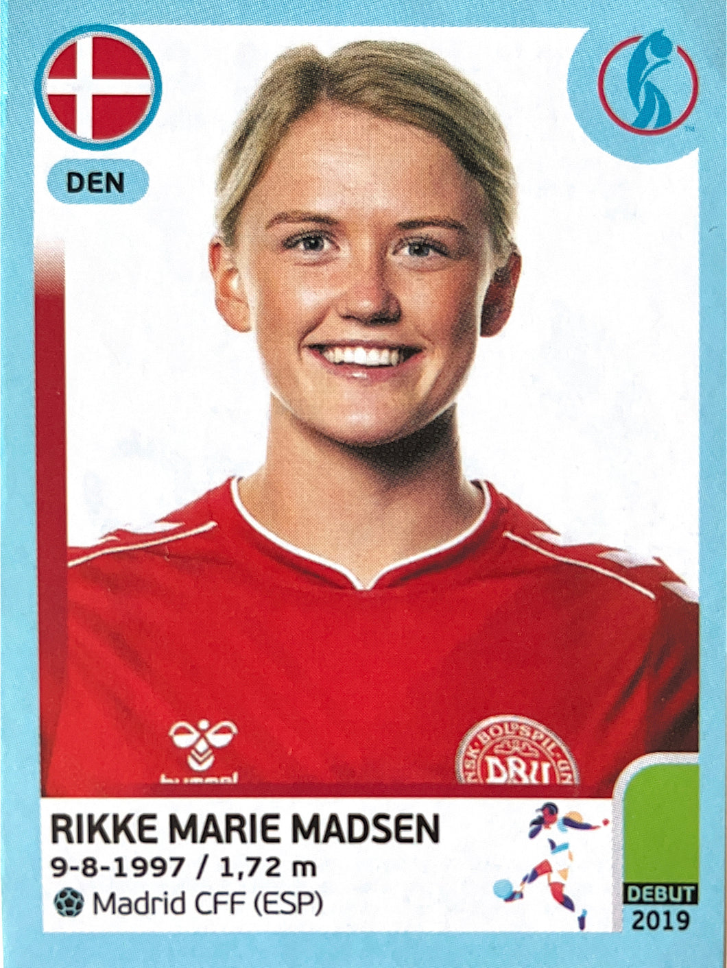 Panini Women's Euro 2022 - 153 - Rikke Marie Madsen